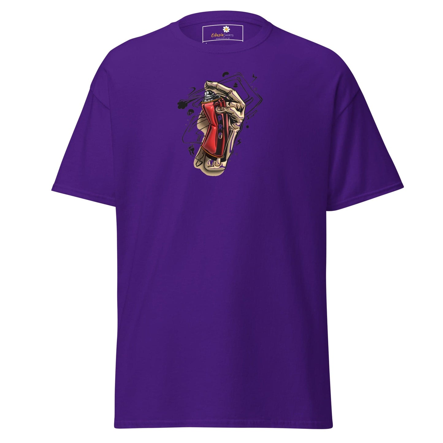 Unisex classic tee - MISC PAINT CANS - REGULAR - Purple / S
