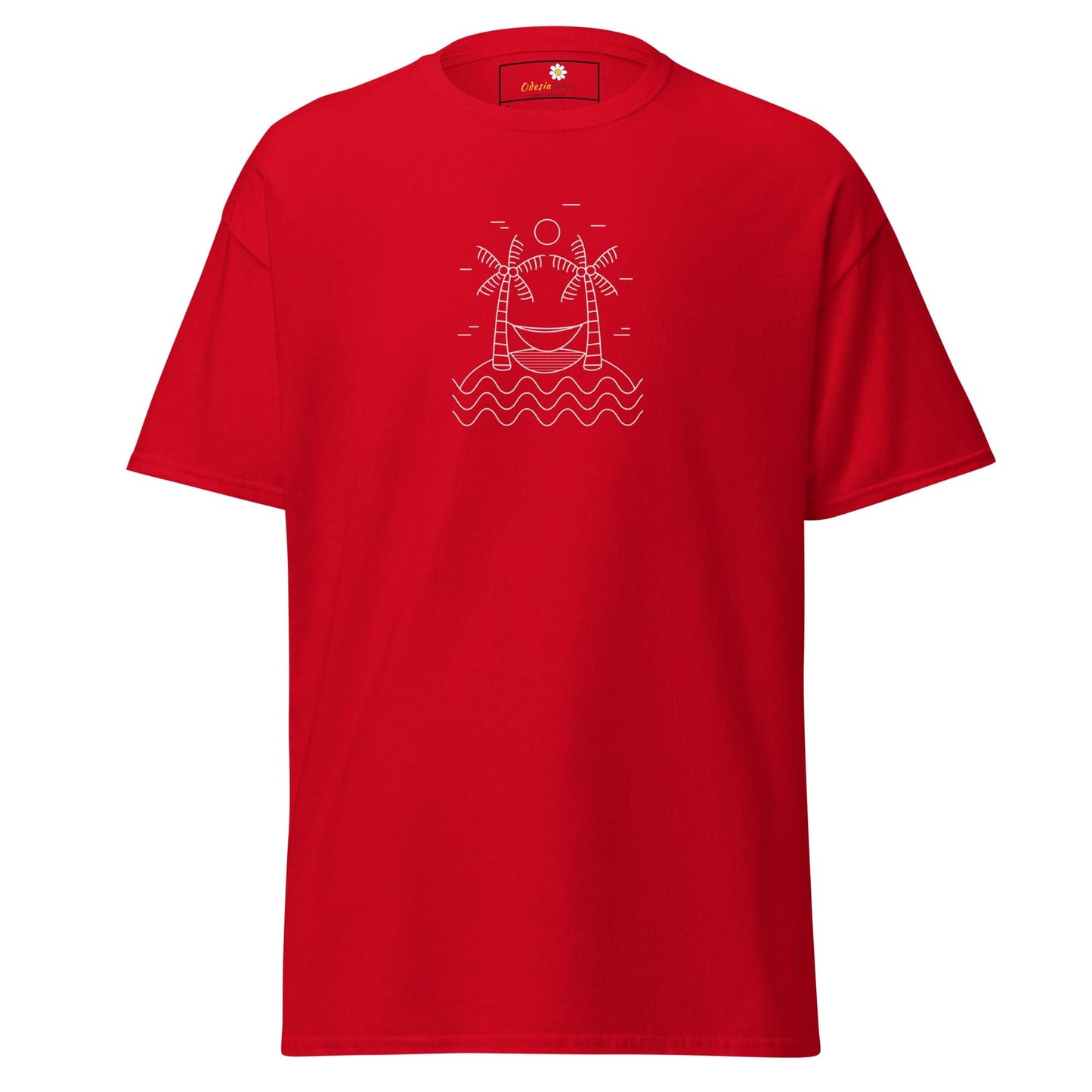 Unisex classic tee - SUMMER SUNNY ISLAND - REGULAR - Red / S