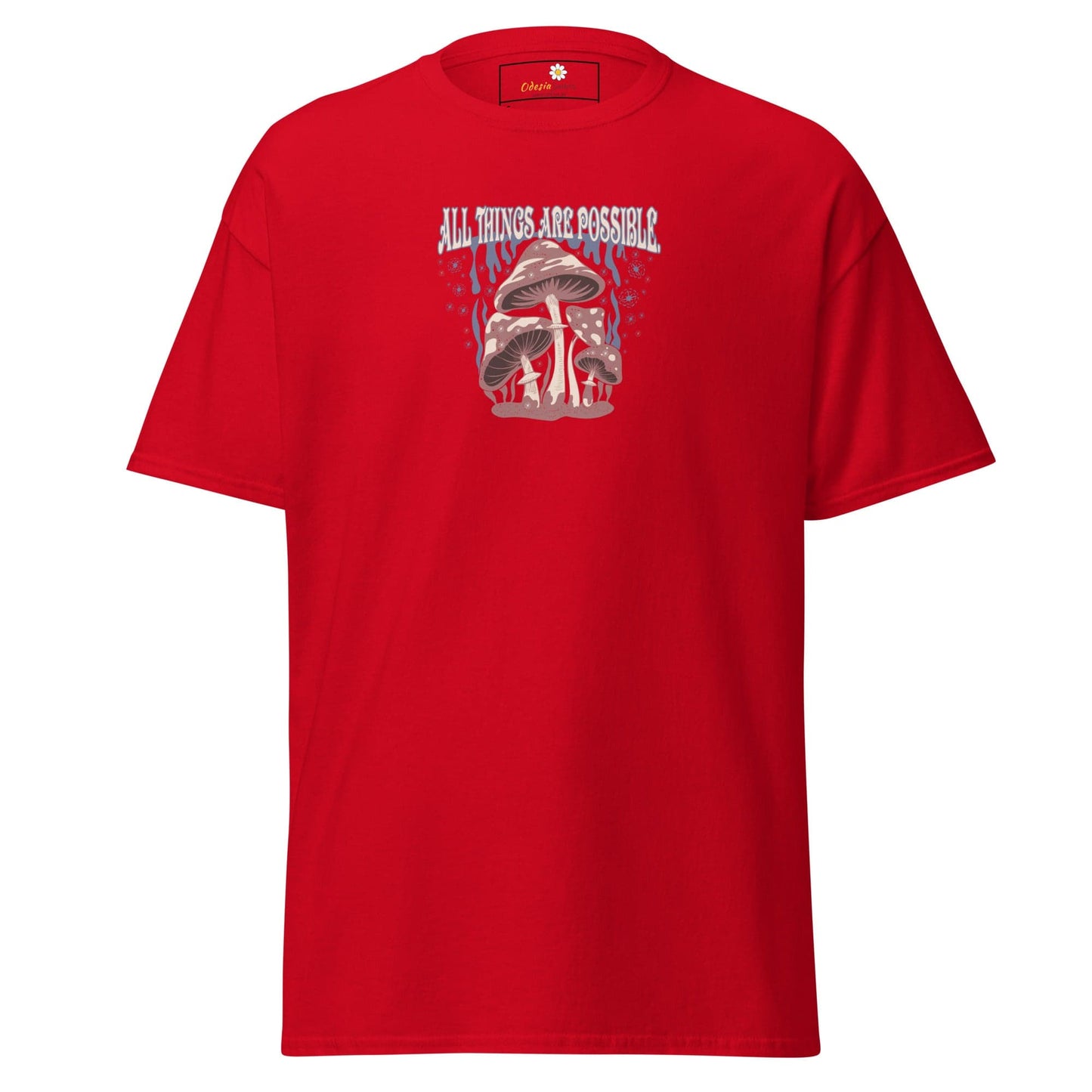 Unisex classic t-shirt - MYSTIC ALL THINGS POSSIBLE - REGULAR - Red / S