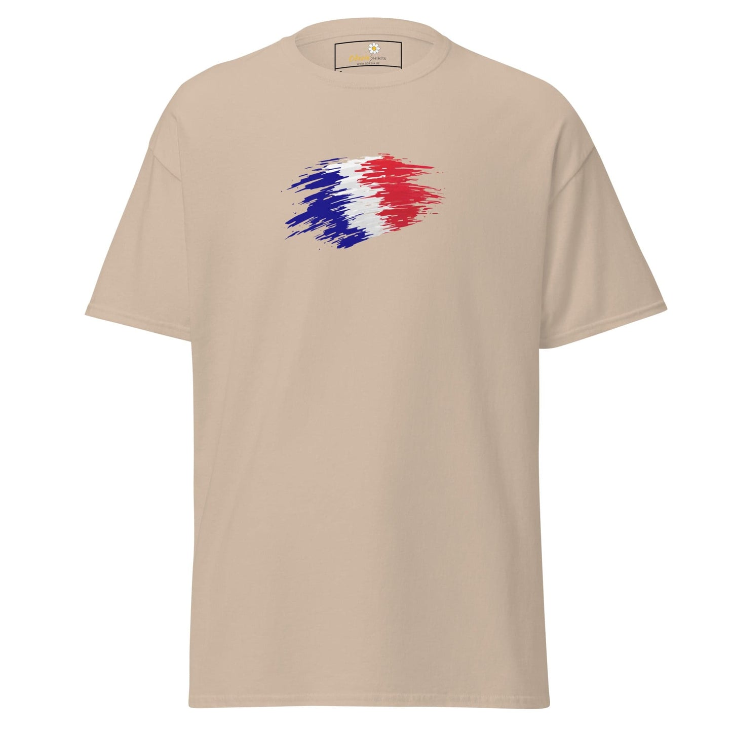 Unisex classic tee - COUNTRY FRANCE SHAPE - REGULAR - Sand / S