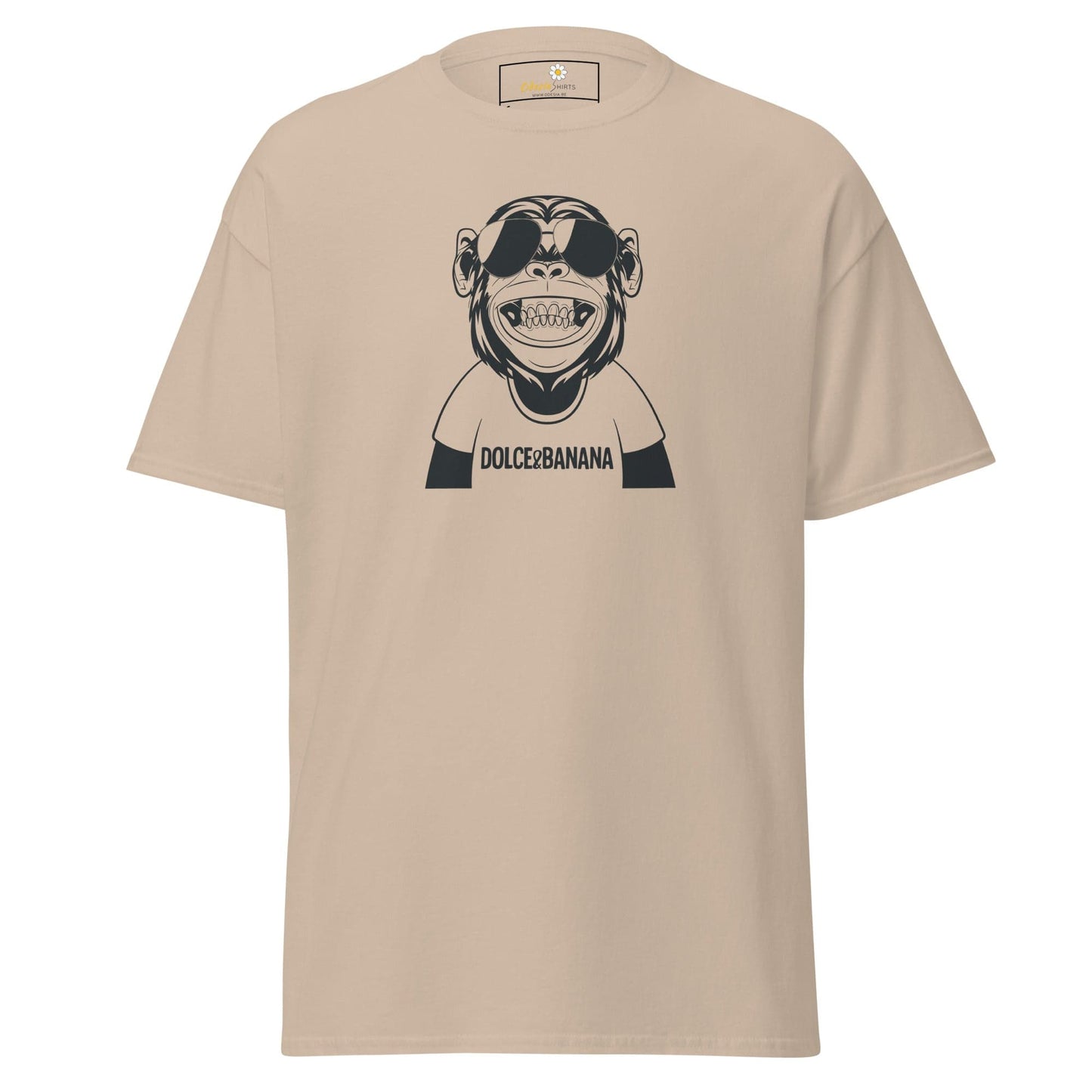 Unisex classic t-shirt - FUN DOLCE BANANA - REGULAR - Sand / S