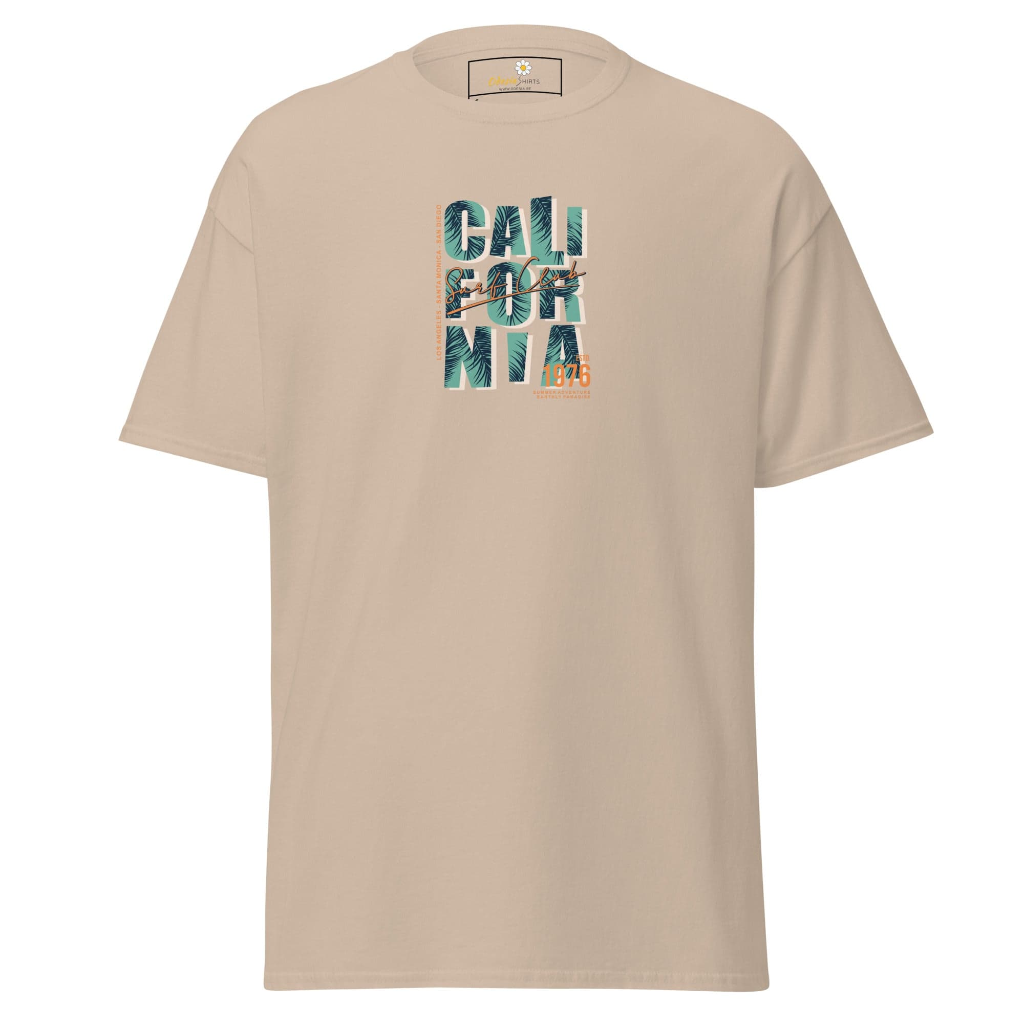 Unisex classic tee - TEXT CALIFORNIA - REGULAR - Sand / S
