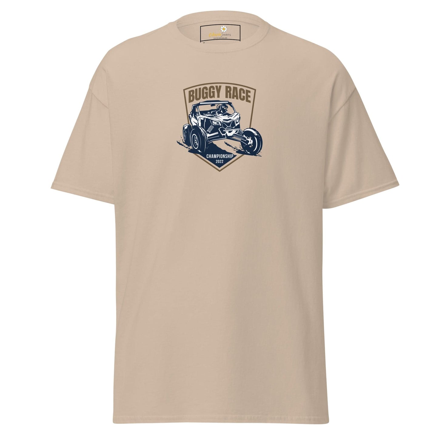 Unisex classic t-shirt - MOTOR BUGGY RACE - REGULAR - Sand / S