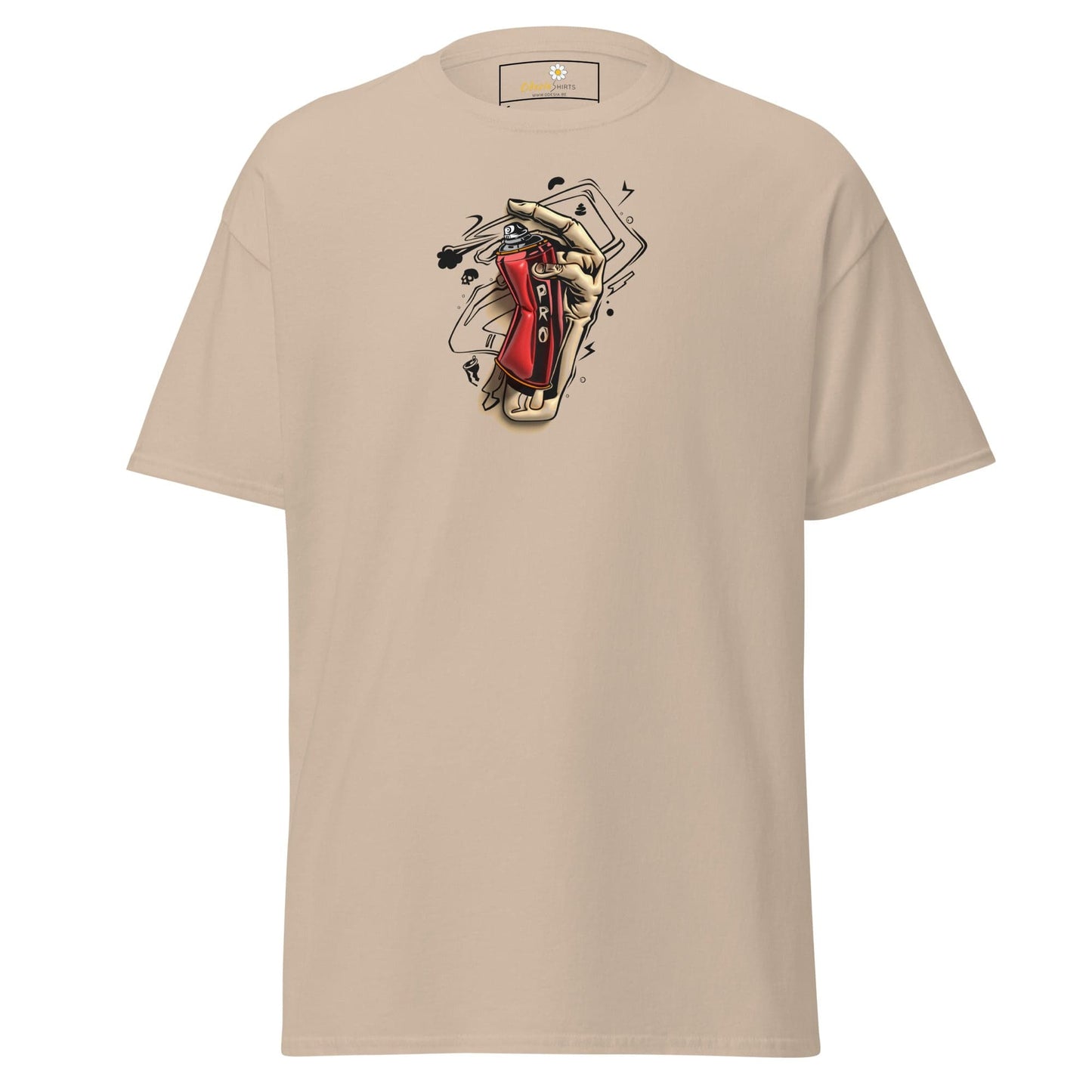 Unisex classic tee - MISC PAINT CANS - REGULAR - Sand / S