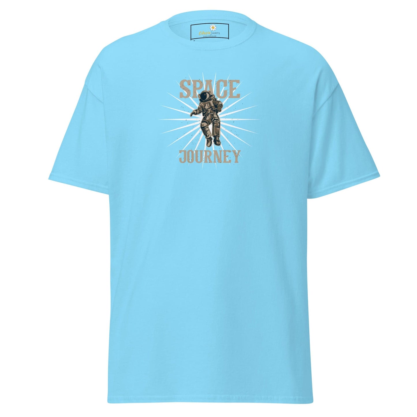 Unisex classic tee - ASTRONAUT SPACE JOURNEY - REGULAR - Sky / S