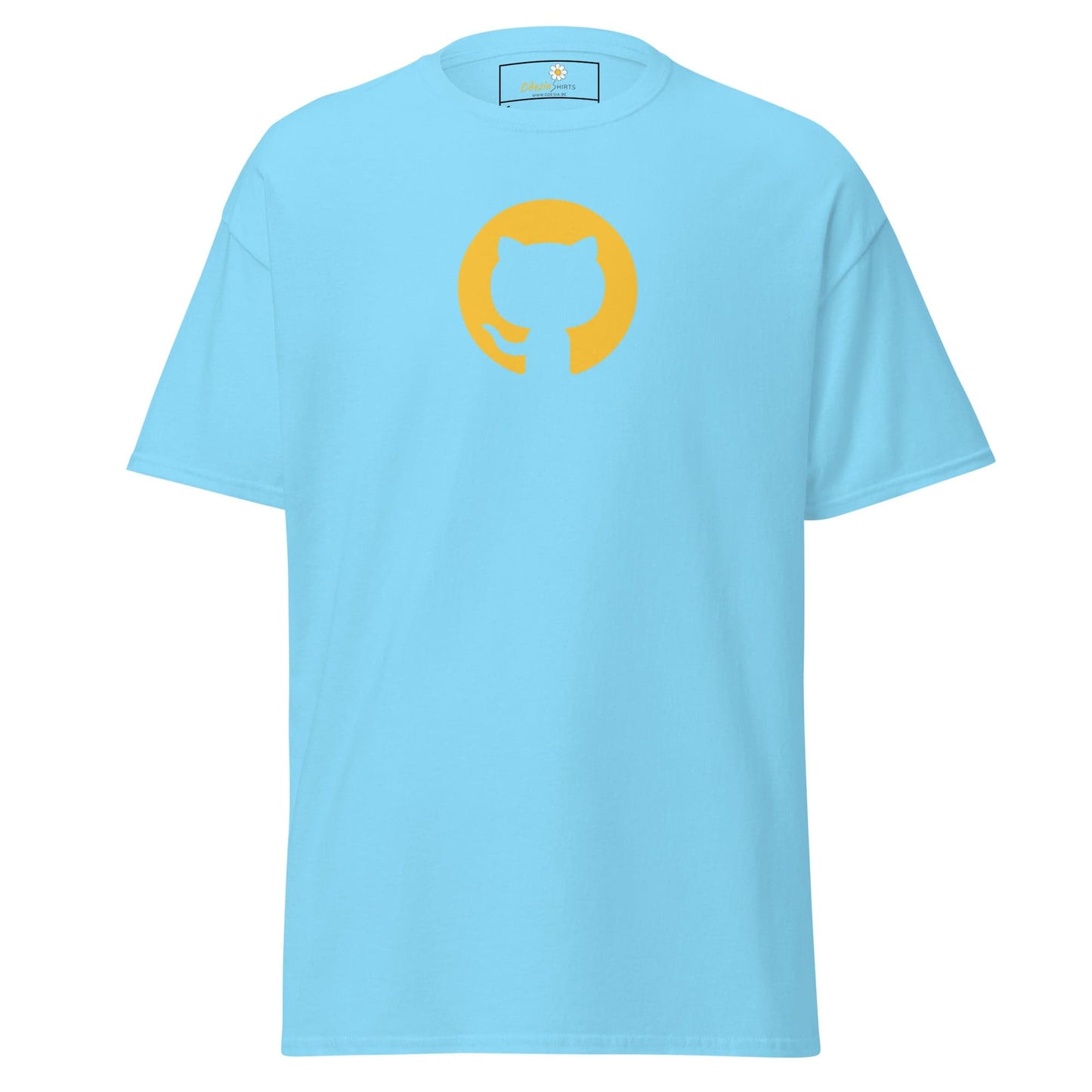 Unisex classic tee - IT CAT SILHOUETE - REGULAR - Sky / S