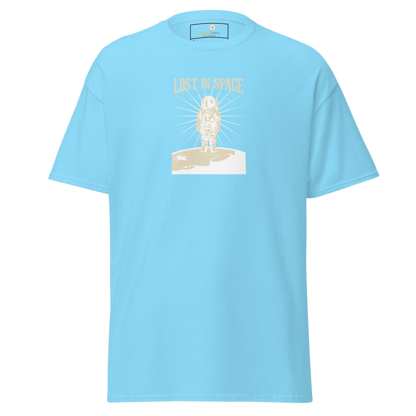 Unisex classic tee - ASTRONAUT LOST IN SPACE - REGULAR - Sky / S