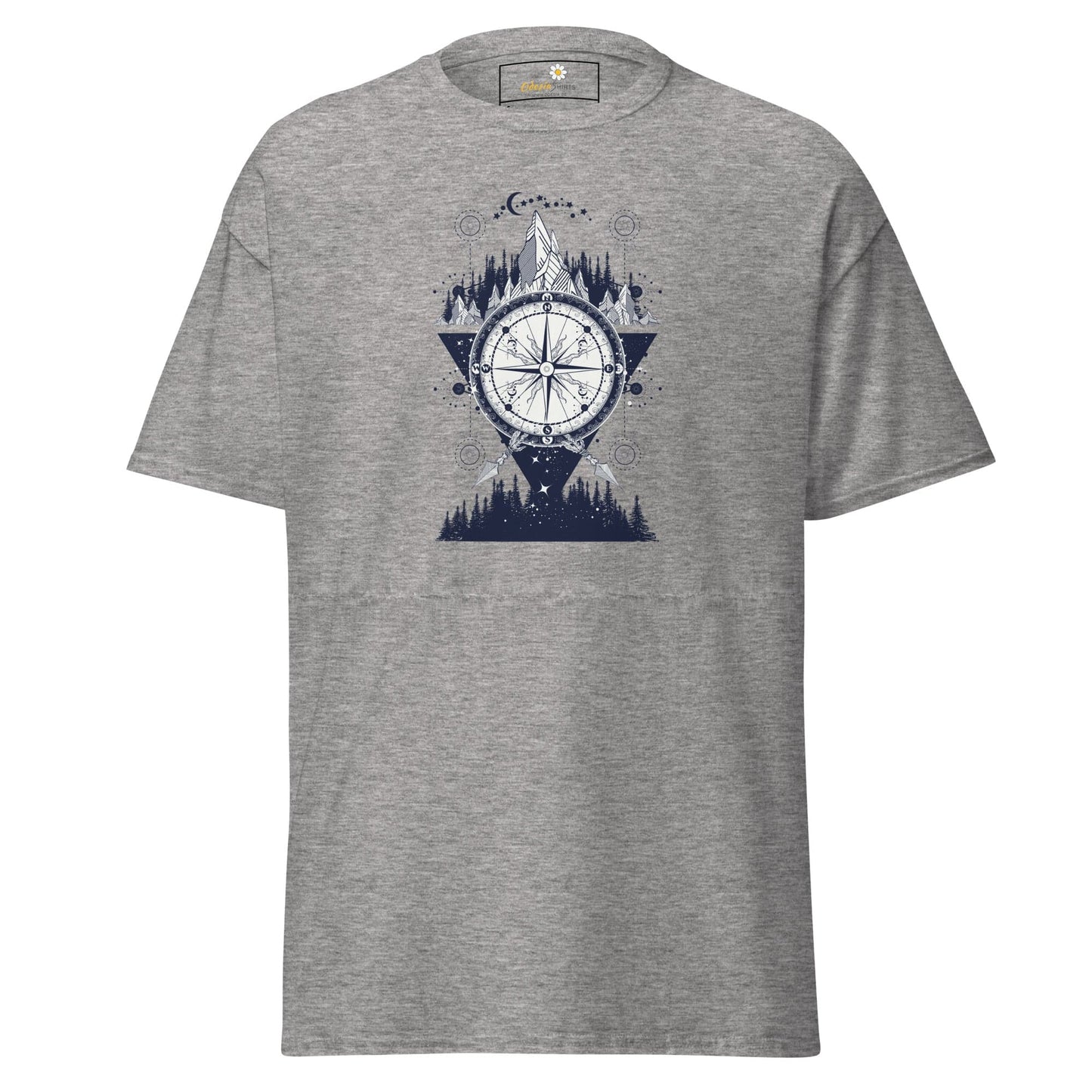 Unisex classic t-shirt - MYSTIC DIRECTIONS - REGULAR - Sport Grey / S