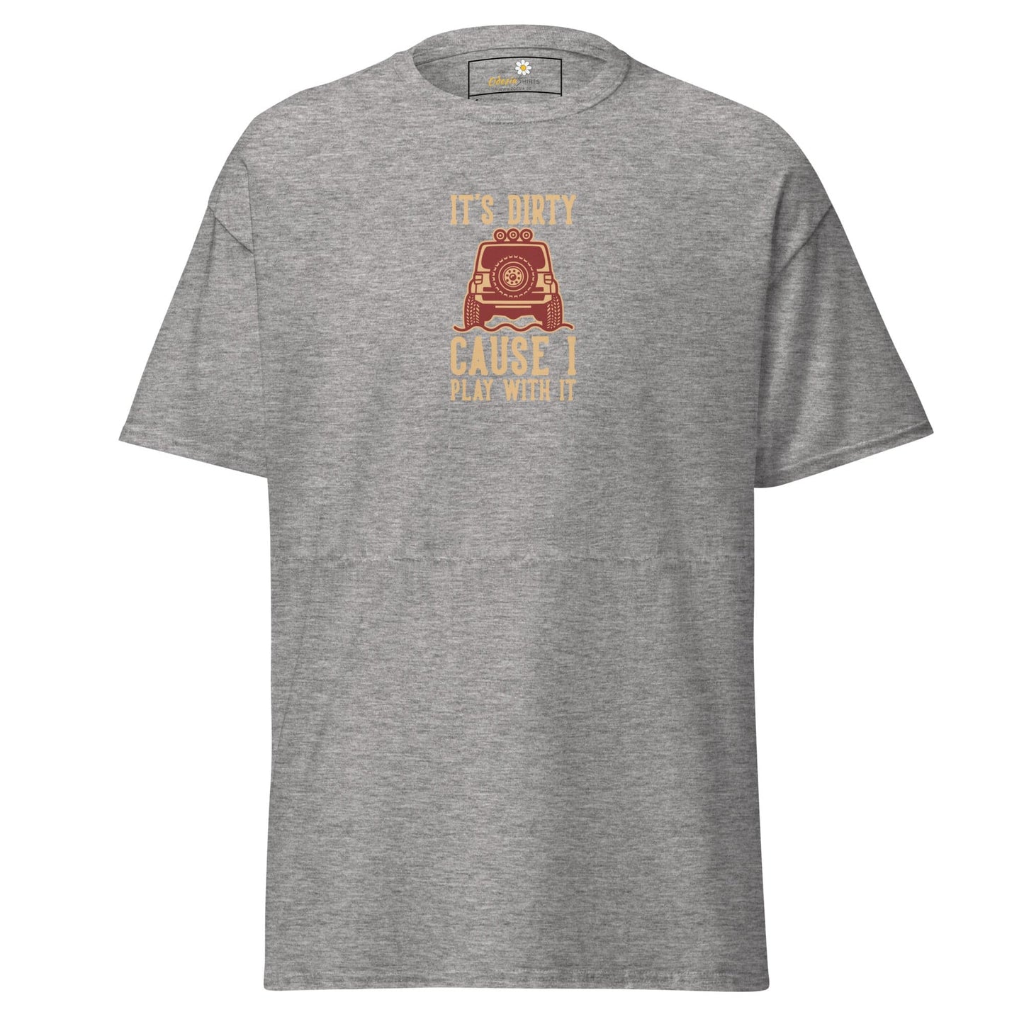 Unisex classic tee - MISC DIRTY CAUSE I PLAY - REGULAR - Sport Grey / S