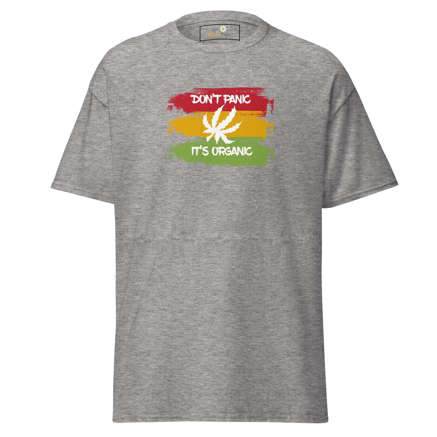 Unisex classic t-shirt - MYSTIC DON’T PANIC ORGANIC - REGULAR - Sport Grey / S