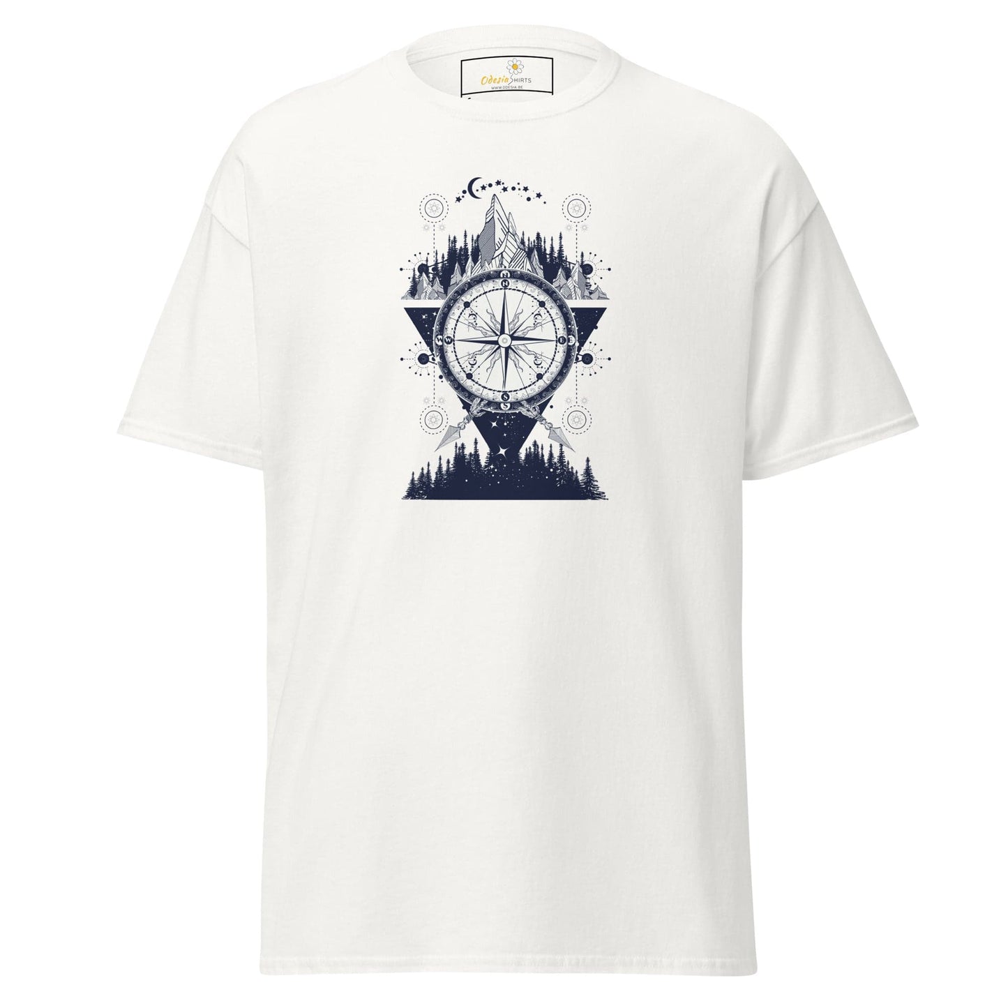 Unisex classic t-shirt - MYSTIC DIRECTIONS - REGULAR - White / S