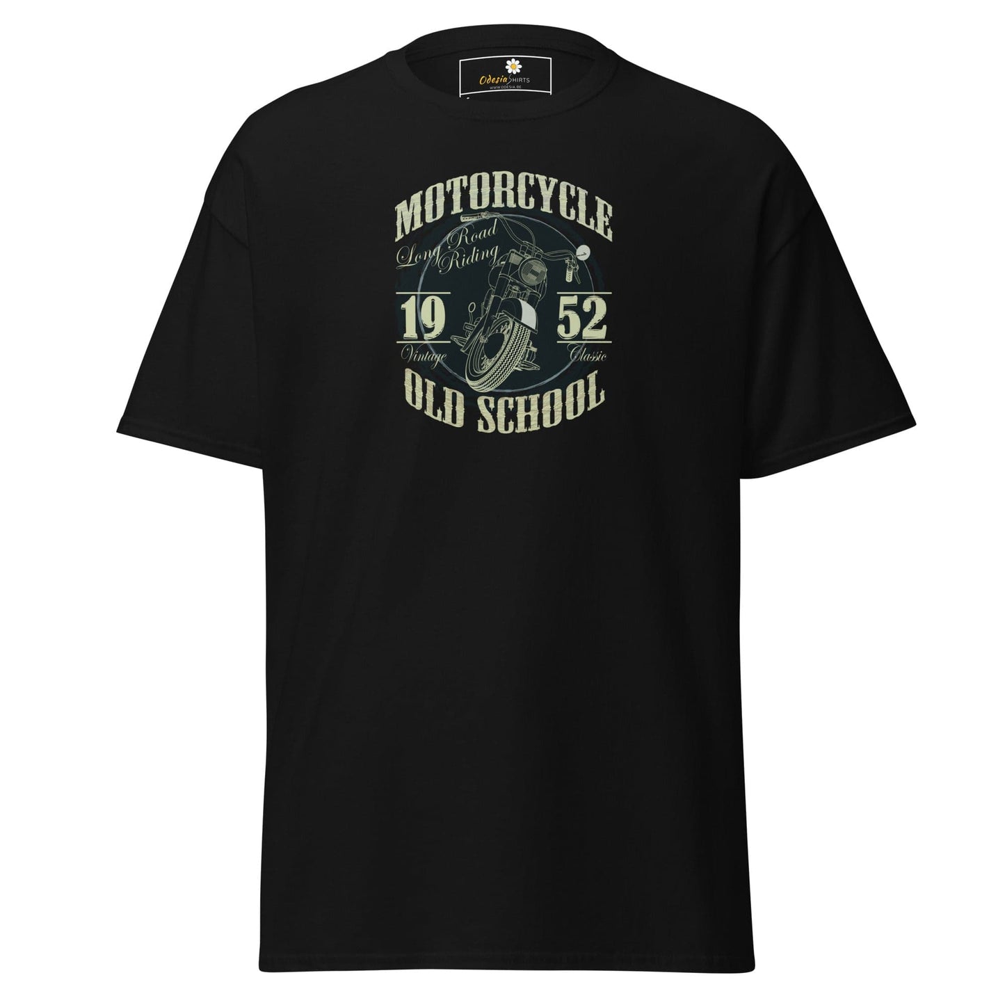 Unisex classic t-shirt - MISC MOTORCYCLE 1952 - REGULAR - Black / S