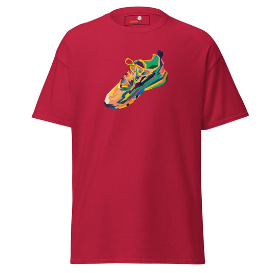 Unisex classic t-shirt - MISC SNEAKER SHOE - REGULAR - Cardinal / S