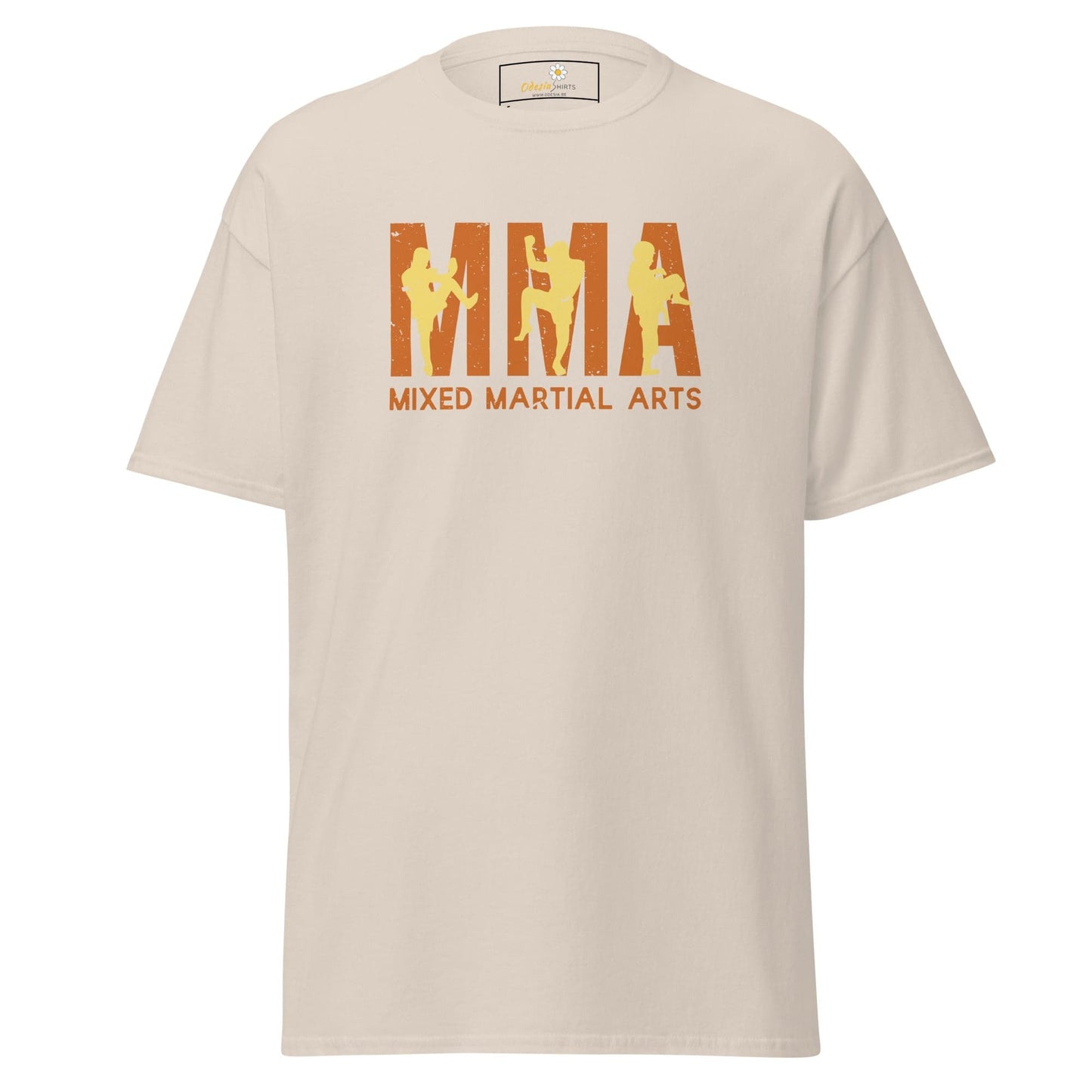 Unisex classic t-shirt - SPORT MMA MIXED MARTIAL - REGULAR - Natural / S