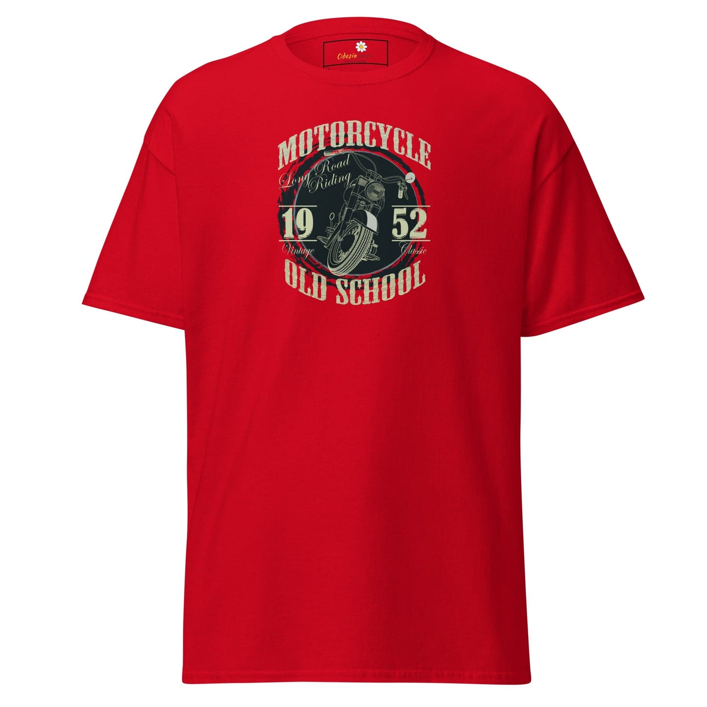 Unisex classic t-shirt - MISC MOTORCYCLE 1952 - REGULAR - Red / S