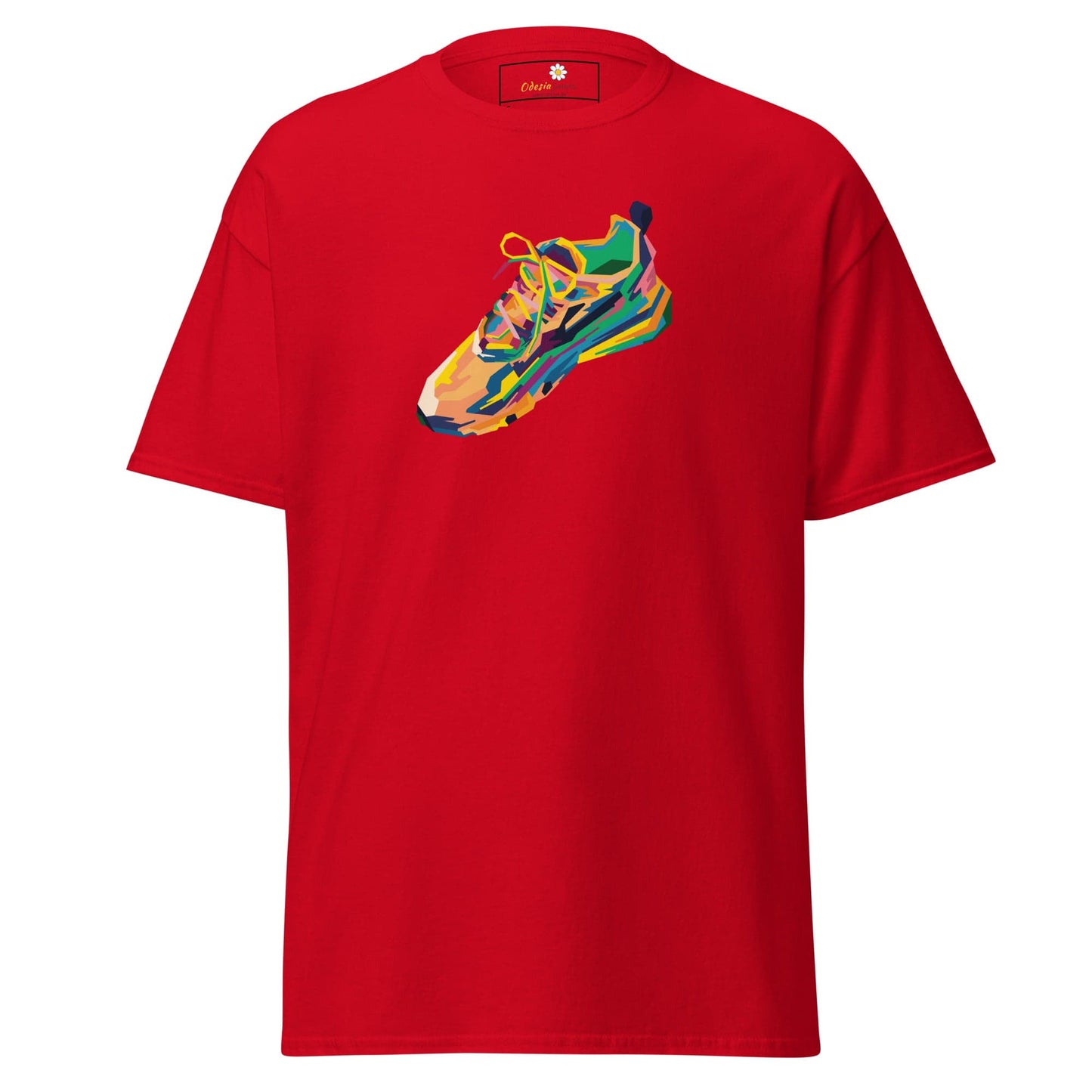 Unisex classic t-shirt - MISC SNEAKER SHOE - REGULAR - Red / S