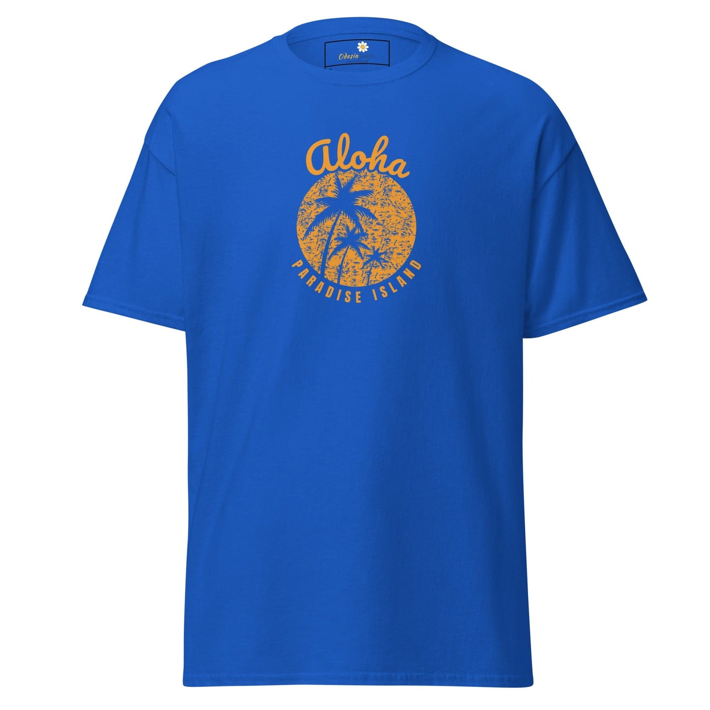 Unisex classic t-shirt - SUMMER COUNTRY PARADISE ISLAND - REGULAR - Royal / S