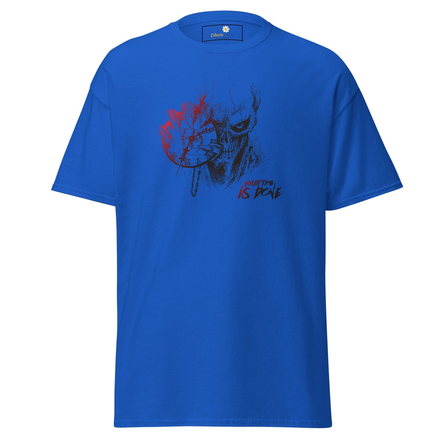 Unisex classic t-shirt - FANTASY TIME IS DUE - REGULAR - Royal / S