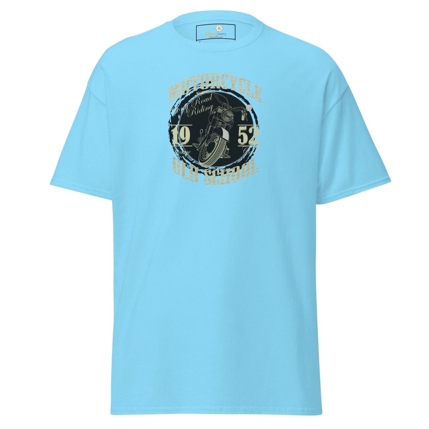 Unisex classic t-shirt - MISC MOTORCYCLE 1952 - REGULAR - Sky / S