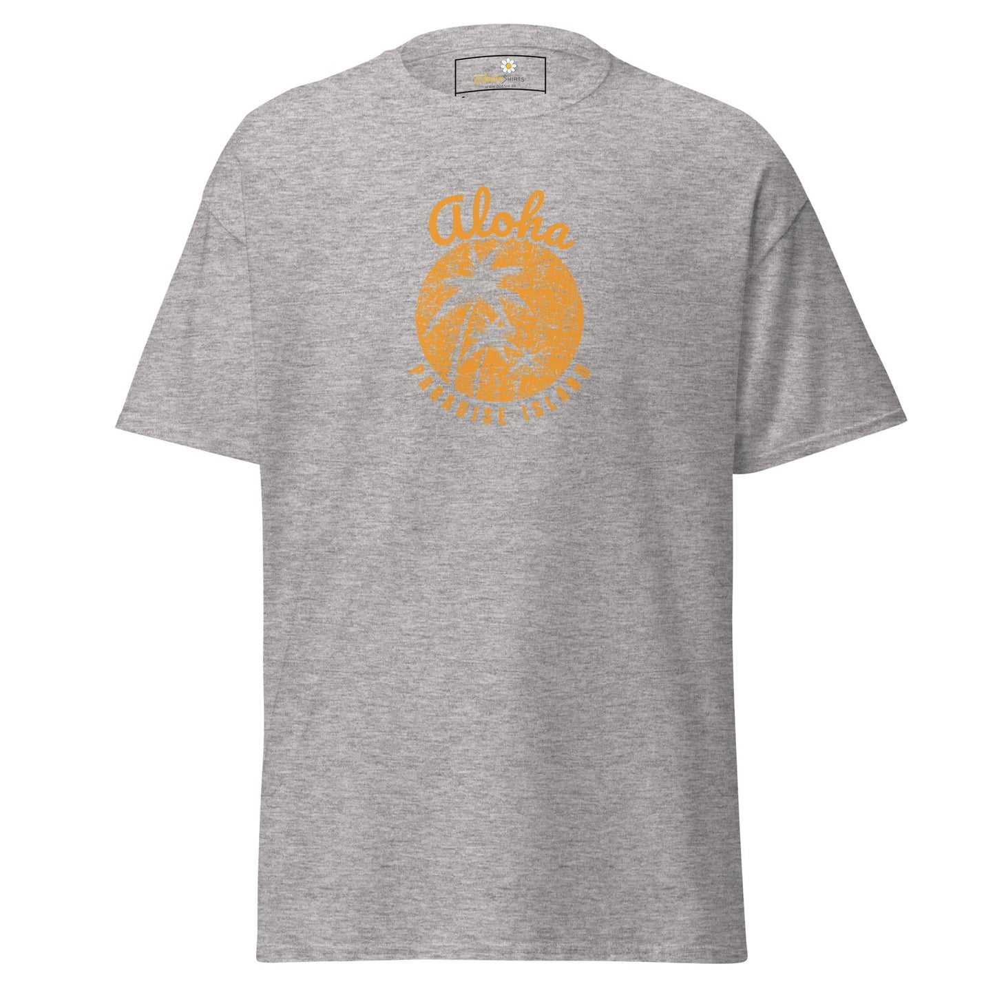 Unisex classic t-shirt - SUMMER COUNTRY PARADISE ISLAND - REGULAR - Sport Grey / S