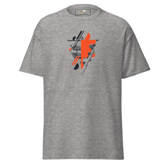 Unisex classic t-shirt - ABSTRACT SHAPES AND COLORS - REGULAR - Sport Grey / S