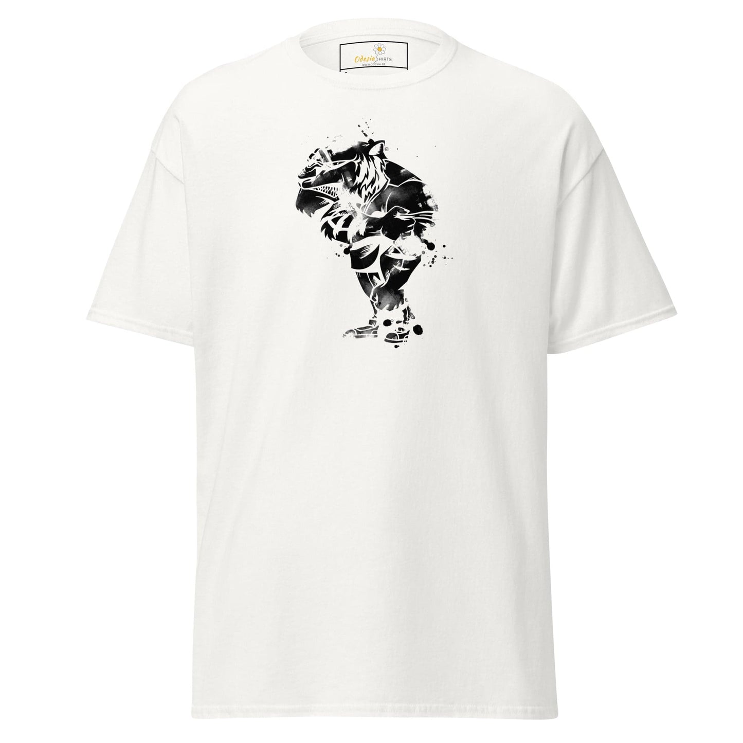 Unisex classic t-shirt - FANTASY STRANGE DUDE - REGULAR - White / S