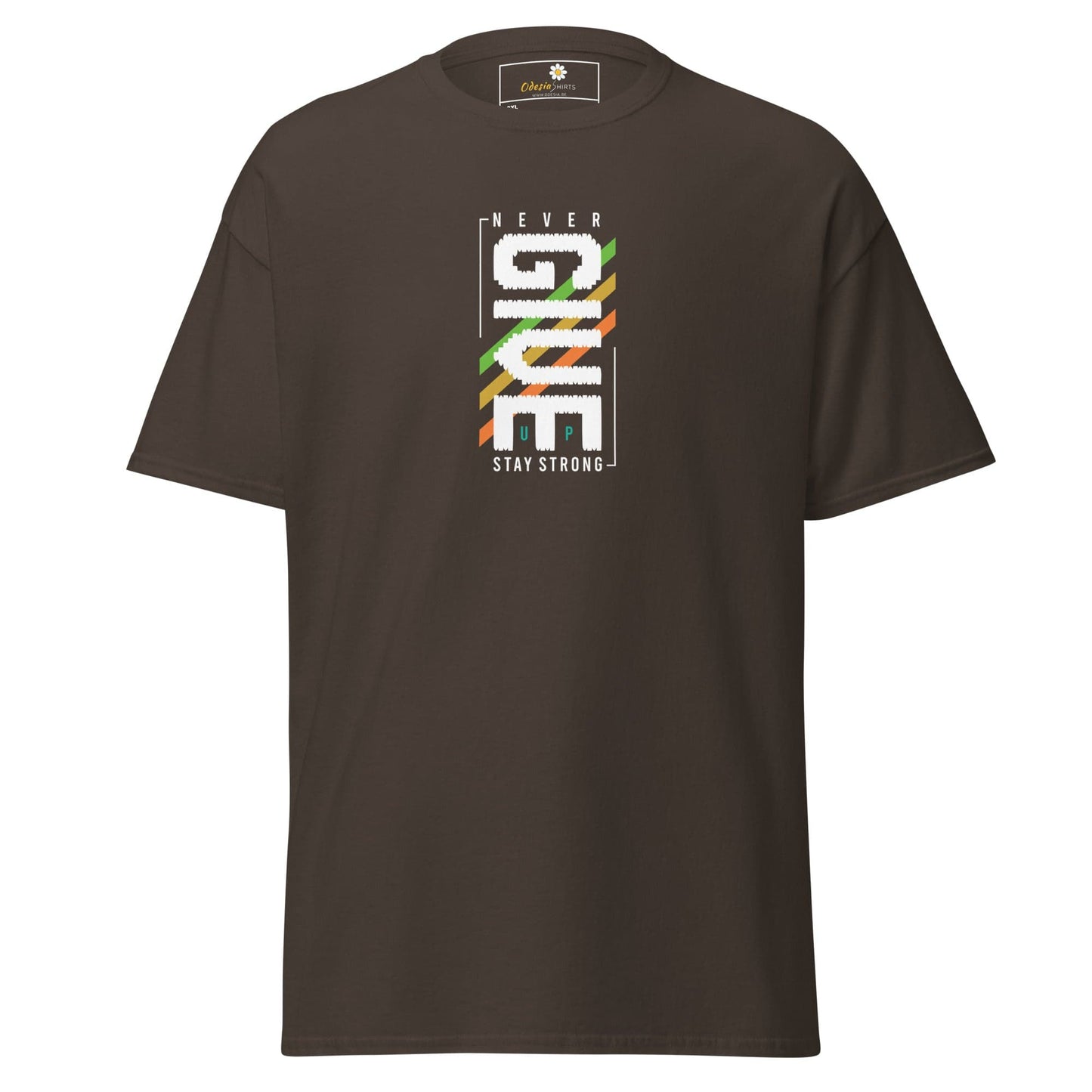 T-shirt Design Tee • Men / Women • [2xl-5xl] - Dark Chocolate / 2xl