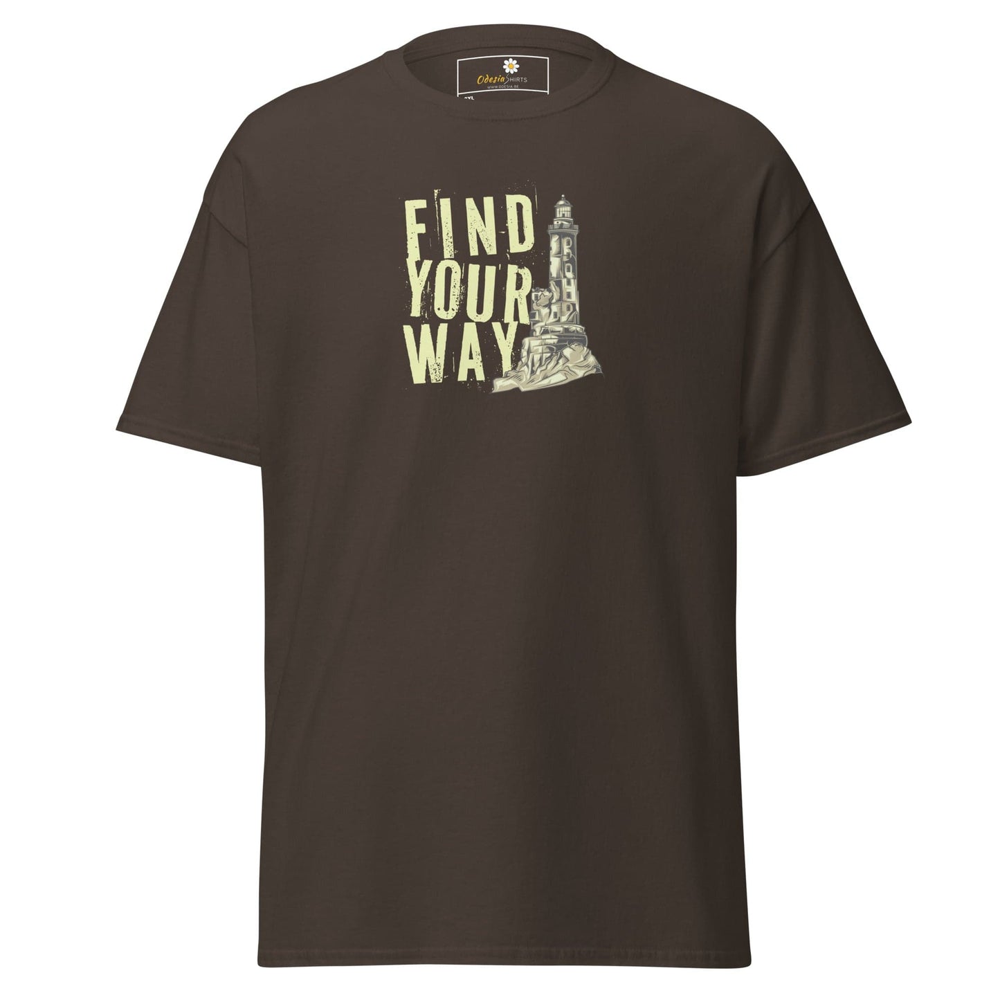 T-shirt Design Tee • Men / Women • [2xl-5xl] - Dark Chocolate / 2xl