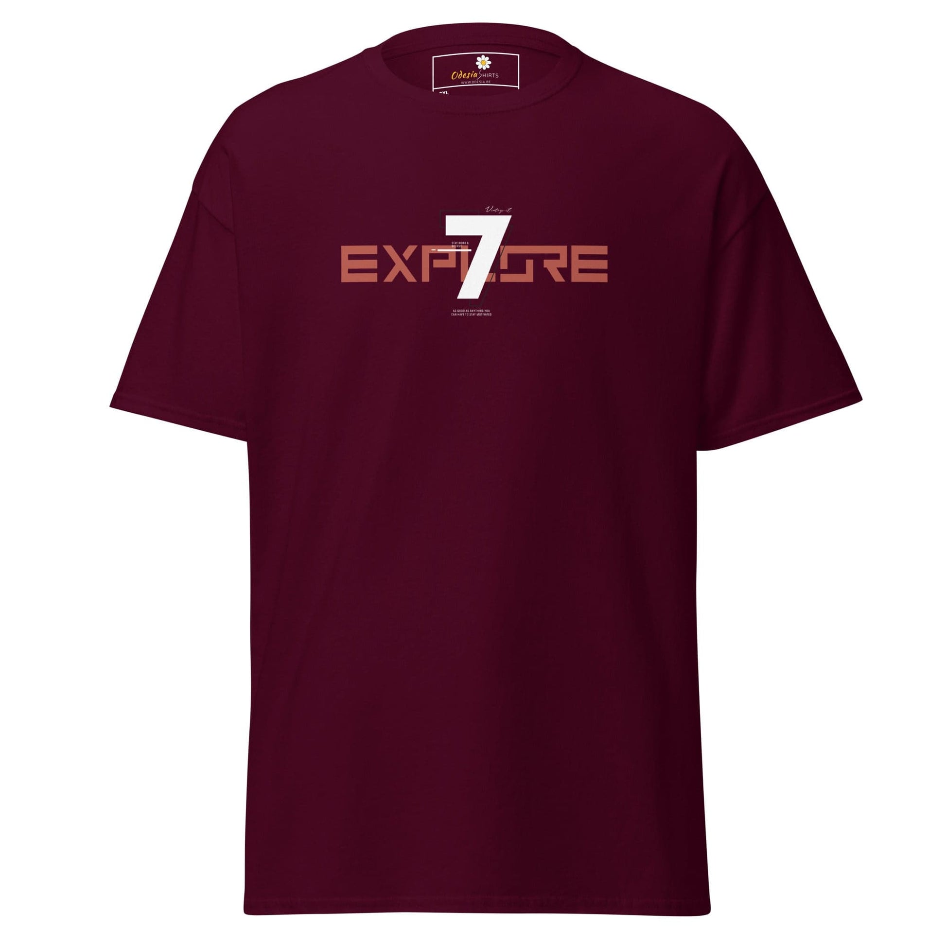 T-shirt Design Tee • Men / Women • [2xl-5xl] - Maroon / 2xl