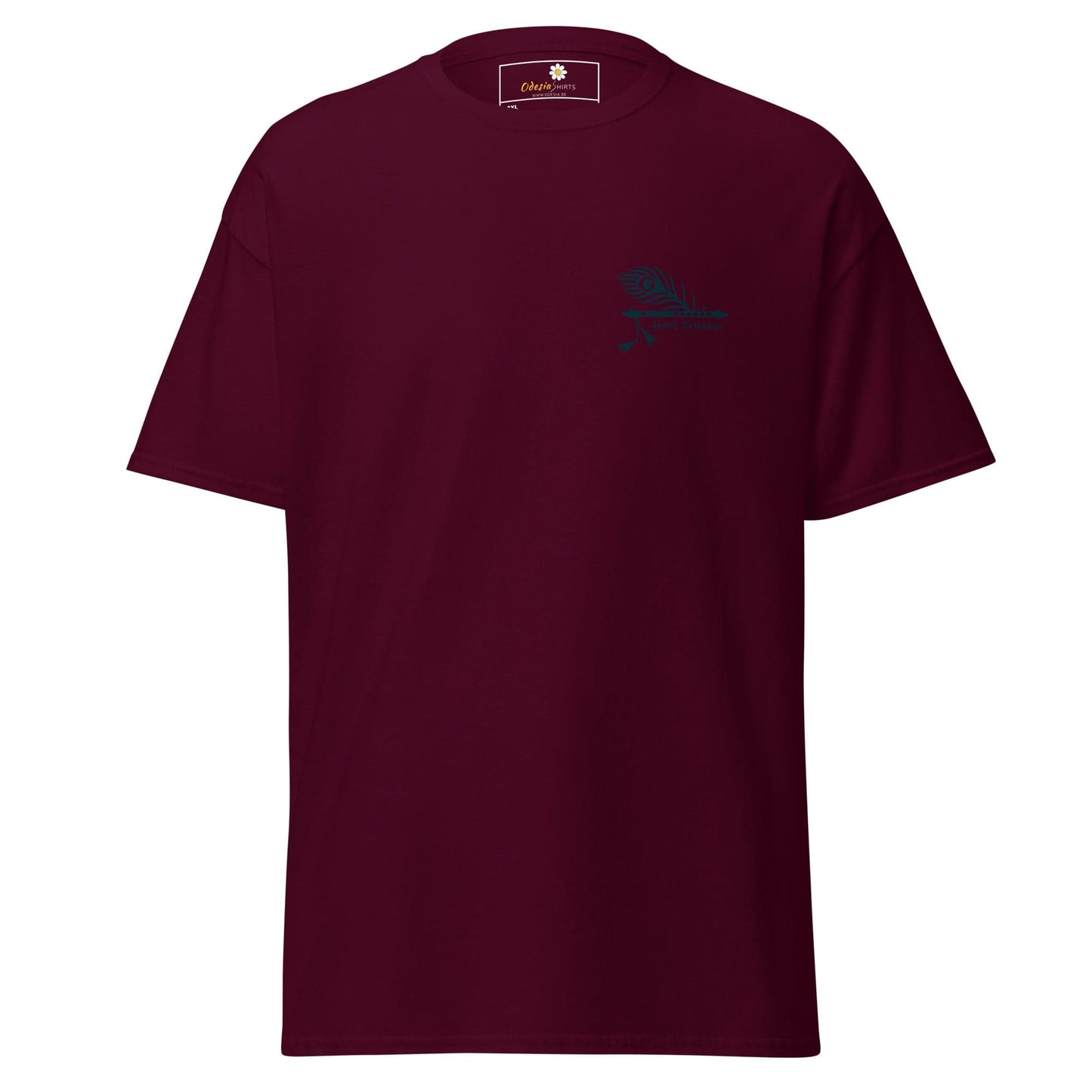 Maroon T-shirt for Men and Women in sizes 2XL to 5XL from T-SHIRT DESIGN TEE collection