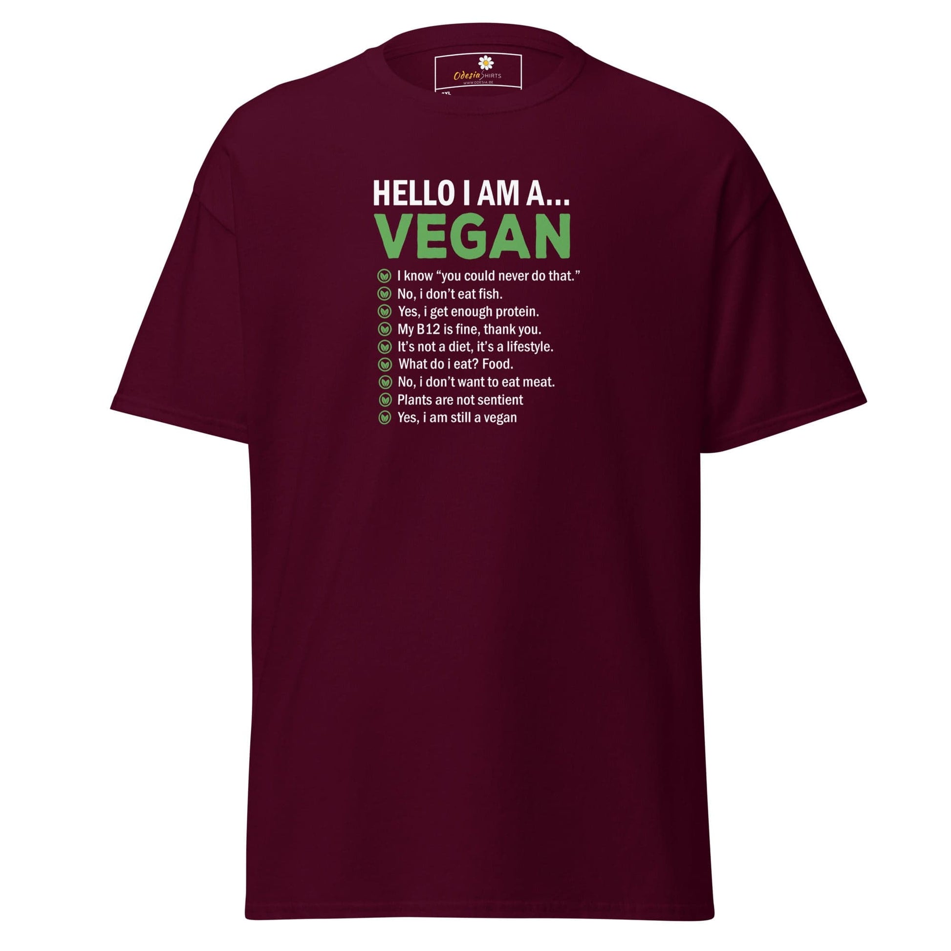T-shirt Design Tee • Men / Women • [2xl-5xl] - Maroon / 2xl