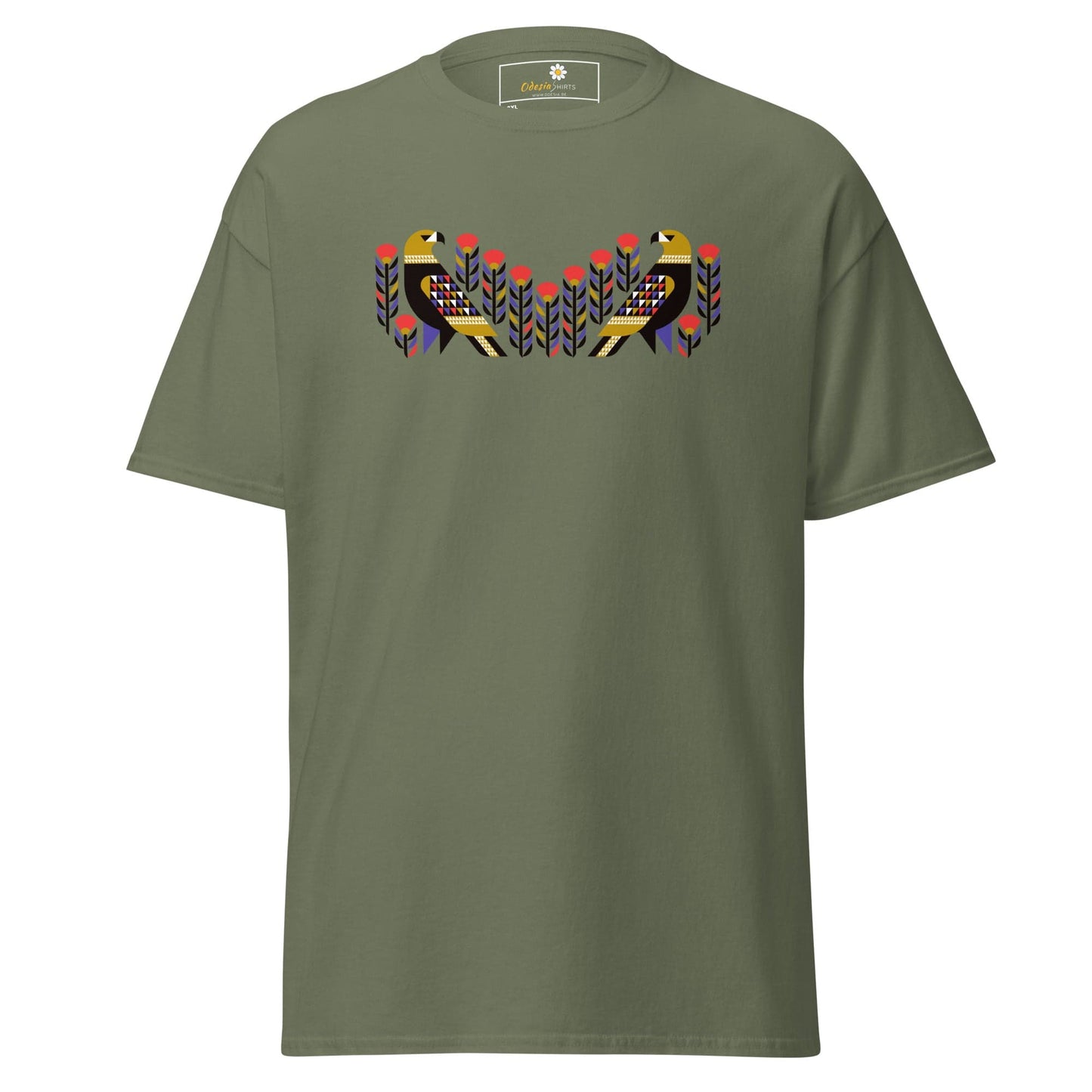 T-shirt Design Tee • Men / Women • [2xl-5xl] - Military Green / 2xl