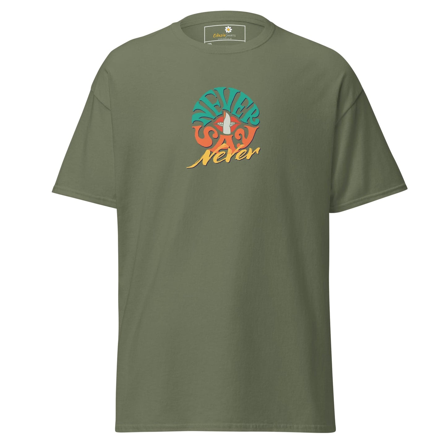 T-shirt Design Tee • Men / Women • [2xl-5xl] - Military Green / 2xl