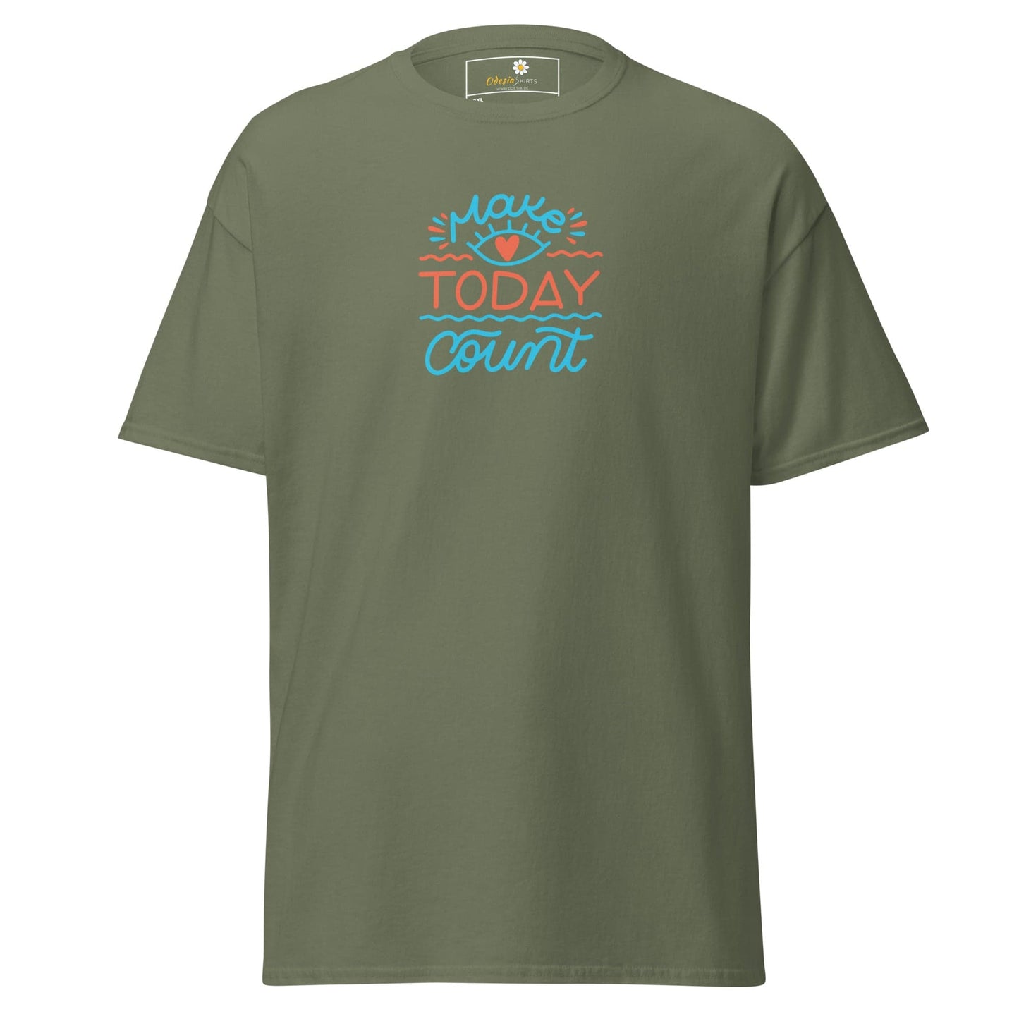 T-shirt Design Tee • Men / Women • [2xl-5xl] - Military Green / 2xl