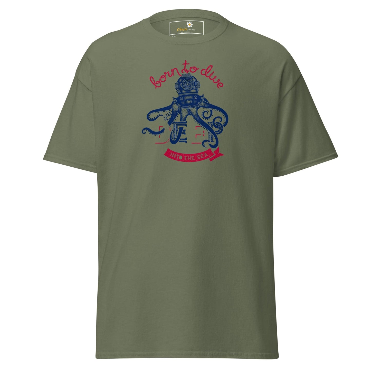 T-shirt Design Tee • Men / Women • [2xl-5xl] - Military Green / 2xl
