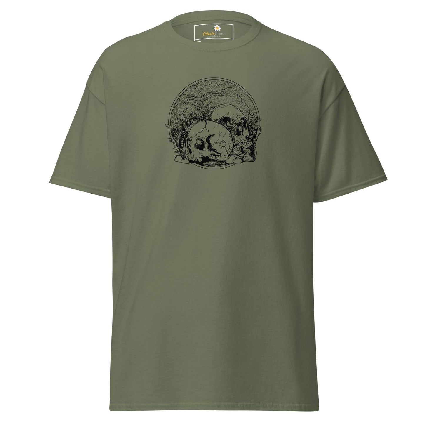 T-shirt Design Tee • Men / Women • [2xl-5xl] - Military Green / 2xl