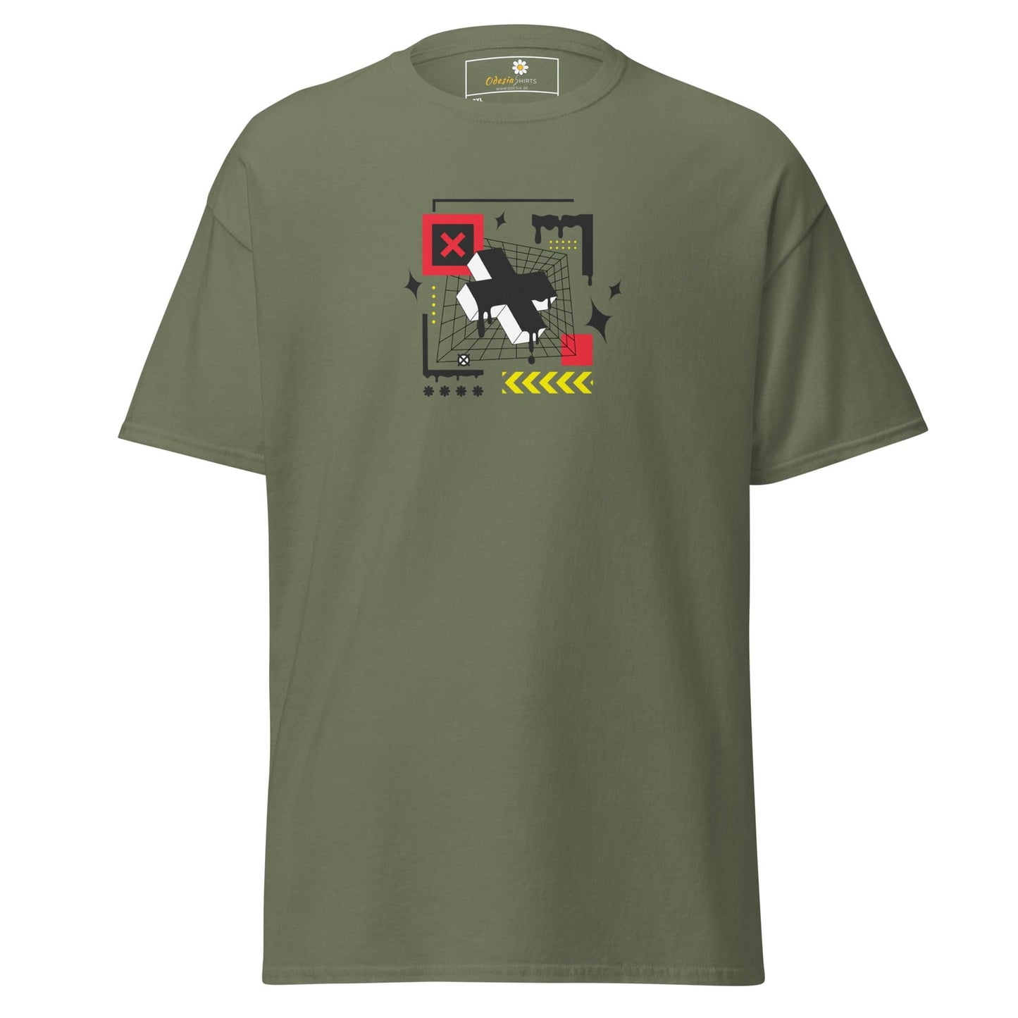 T-shirt Design Tee • Men / Women • [2xl-5xl] - Military Green / 2xl