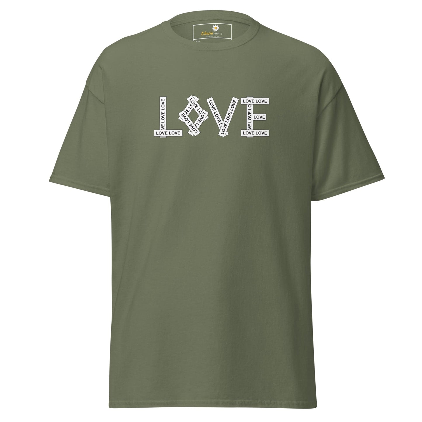 T-shirt Design Tee • Men / Women • [2xl-5xl] - Military Green / 2xl