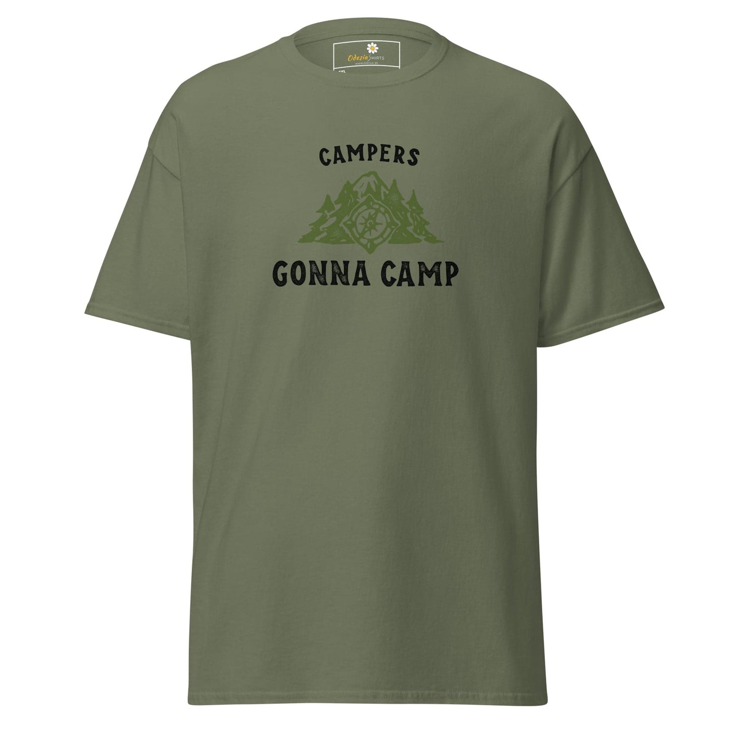 T-shirt Design Tee • Men / Women • [2xl-5xl] - Military Green / 2xl