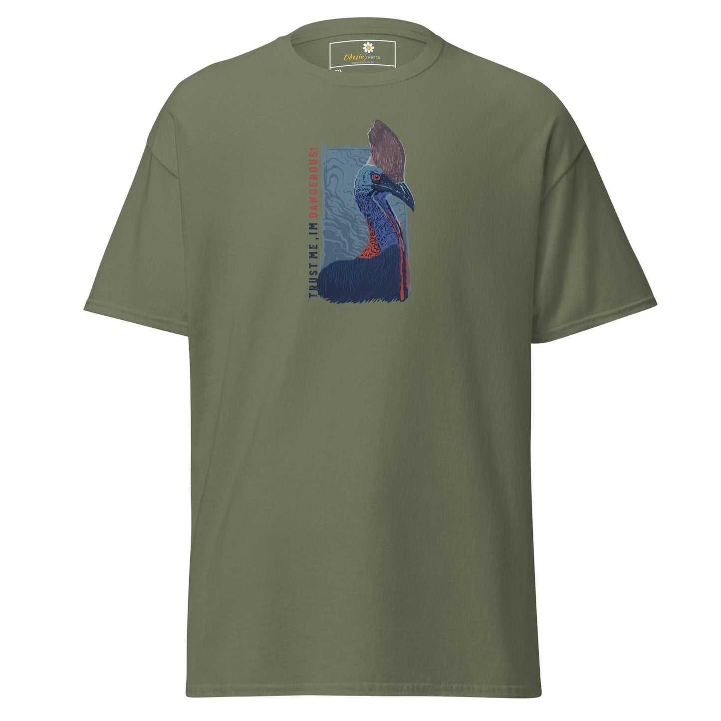 T-shirt Design Tee • Men / Women • [2xl-5xl] - Military Green / 2xl