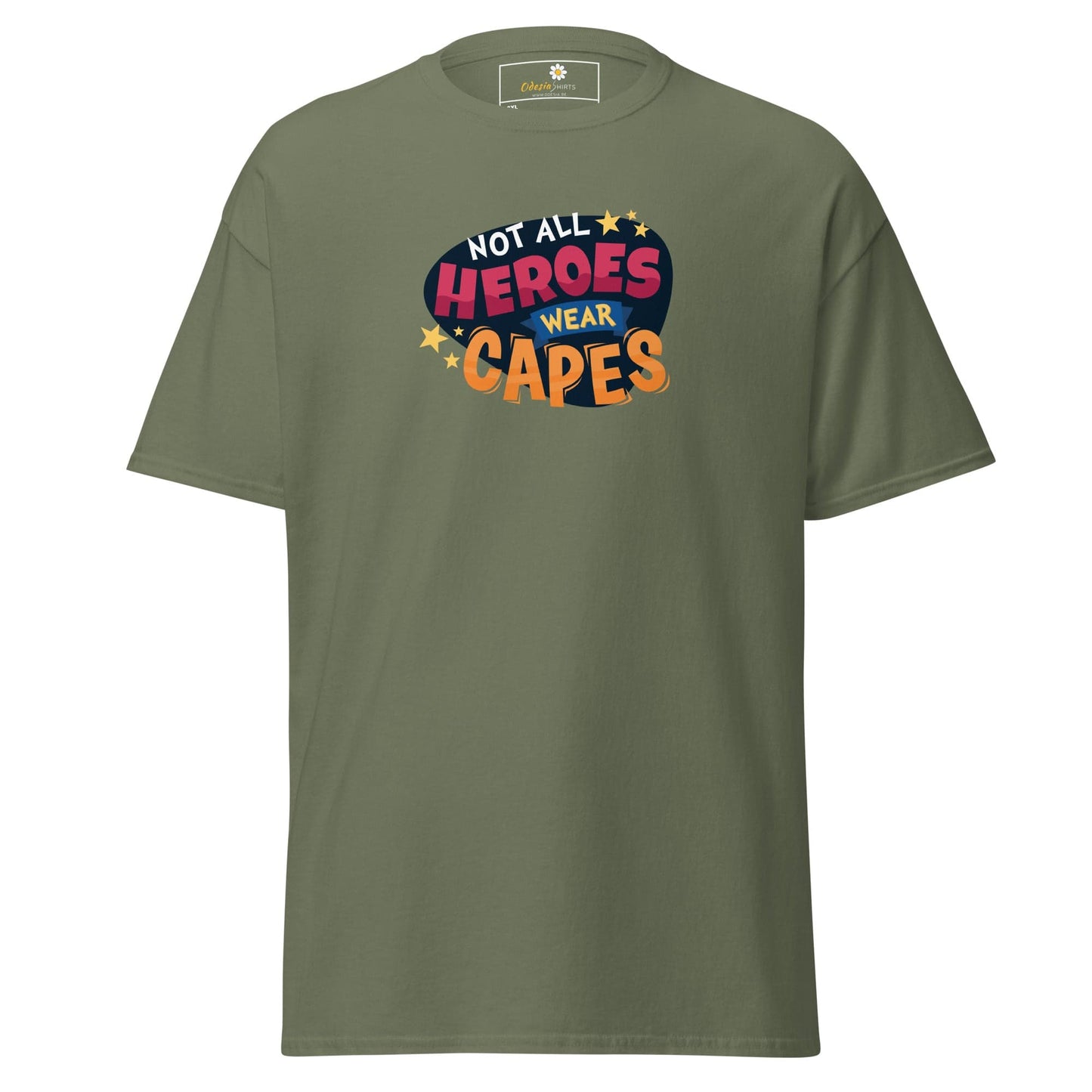 T-shirt Design Tee • Men / Women • [2xl-5xl] - Military Green / 2xl