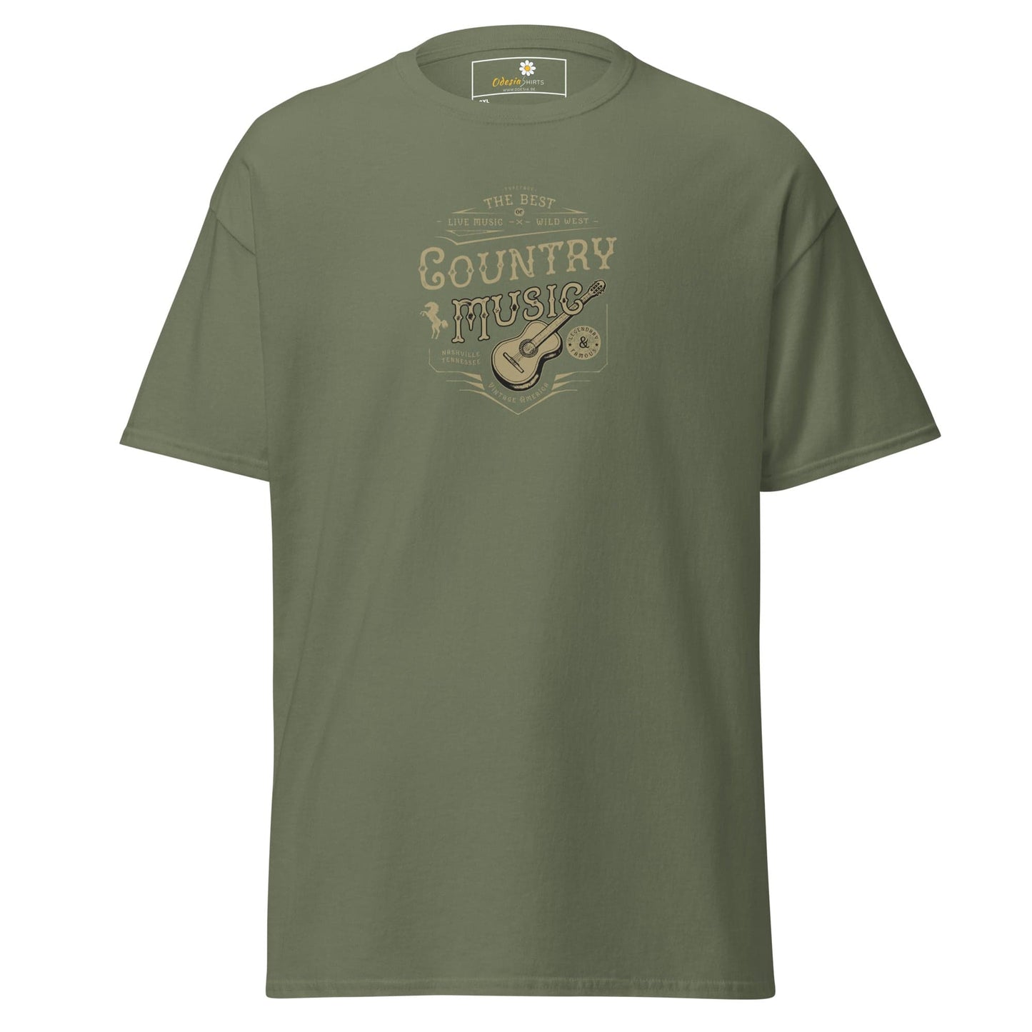 T-shirt Design Tee • Men / Women • [2xl-5xl] - Military Green / 2xl