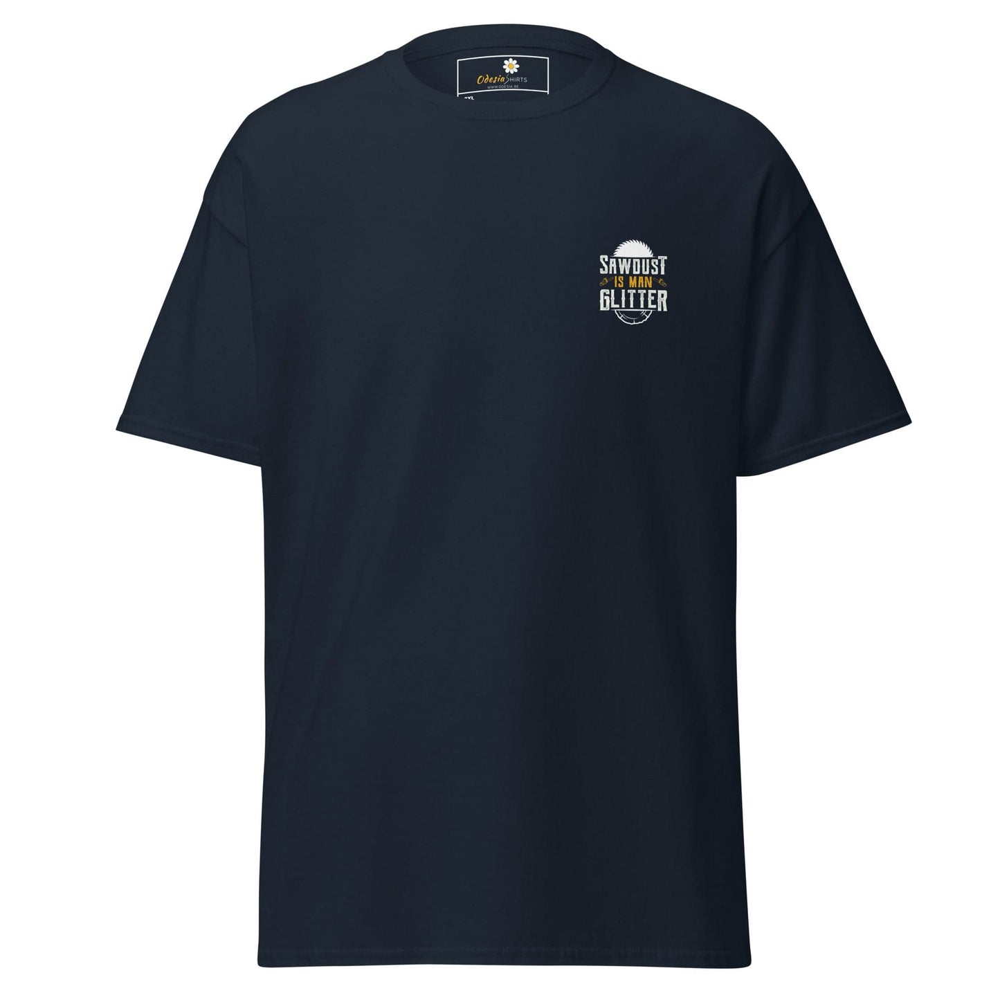 Navy blue t-shirt displayed in T-SHIRT DESIGN TEE for men and women, 2XL to 5XL