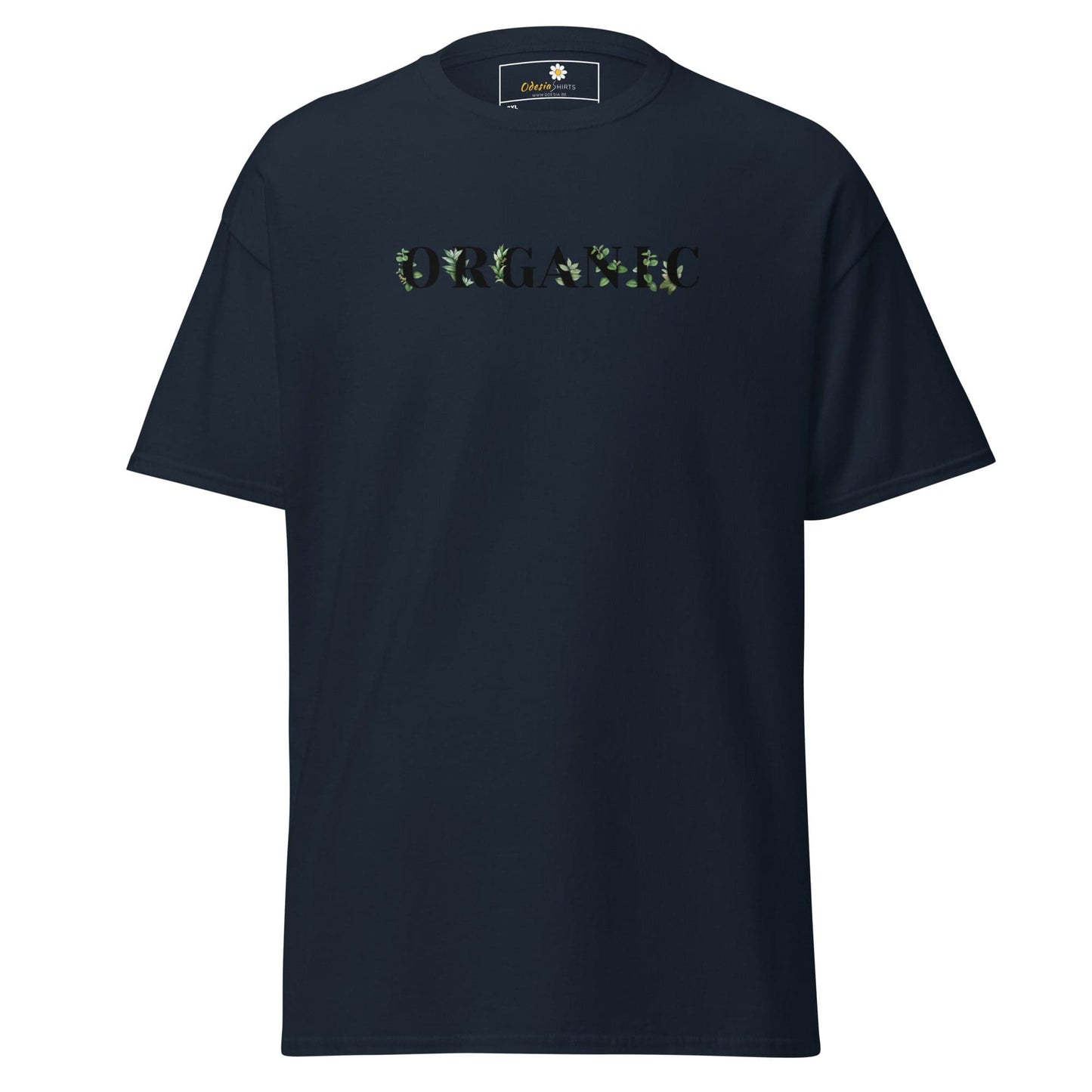 Navy blue T-shirt designed for Men and Women available in 2XL to 5XL sizes