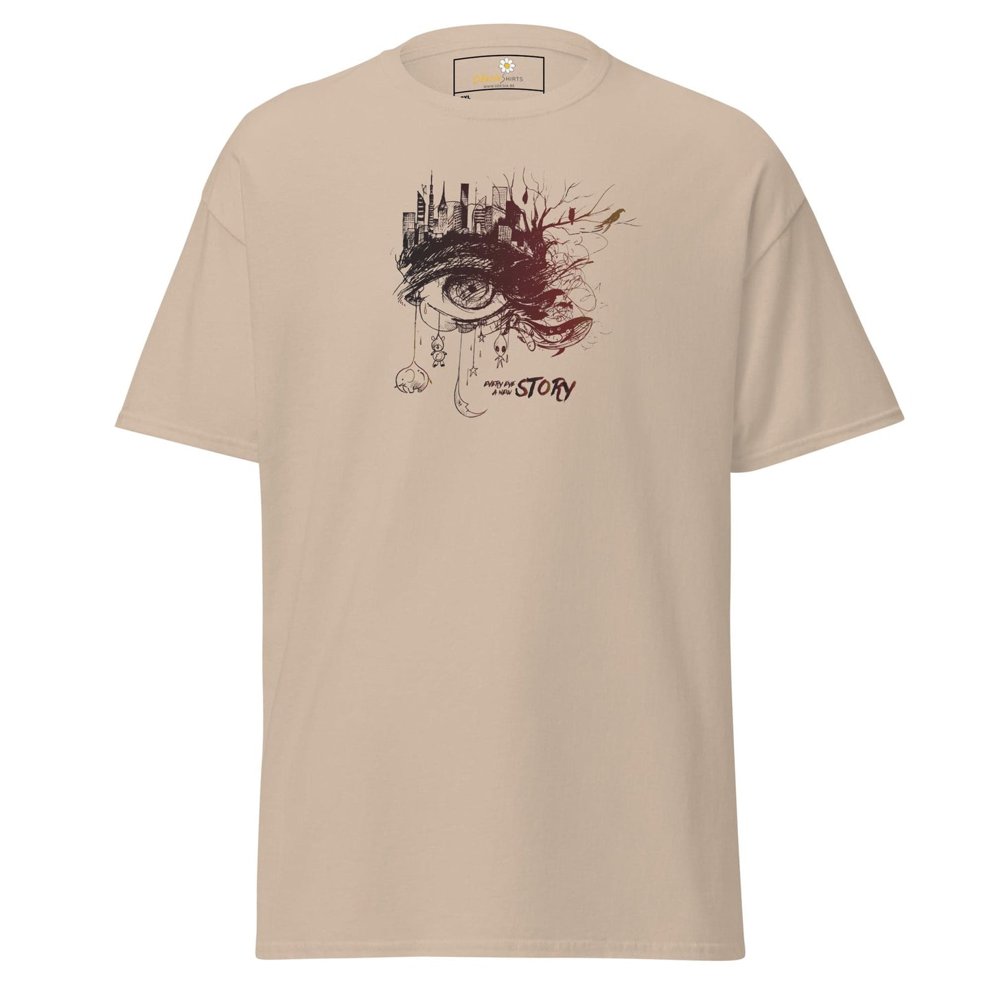 T-shirt Design Tee • Men / Women • [2xl-5xl] - Sand / 2xl