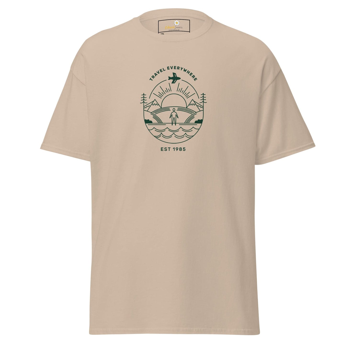 T-shirt Design Tee • Men / Women • [2xl-5xl] - Sand / 2xl