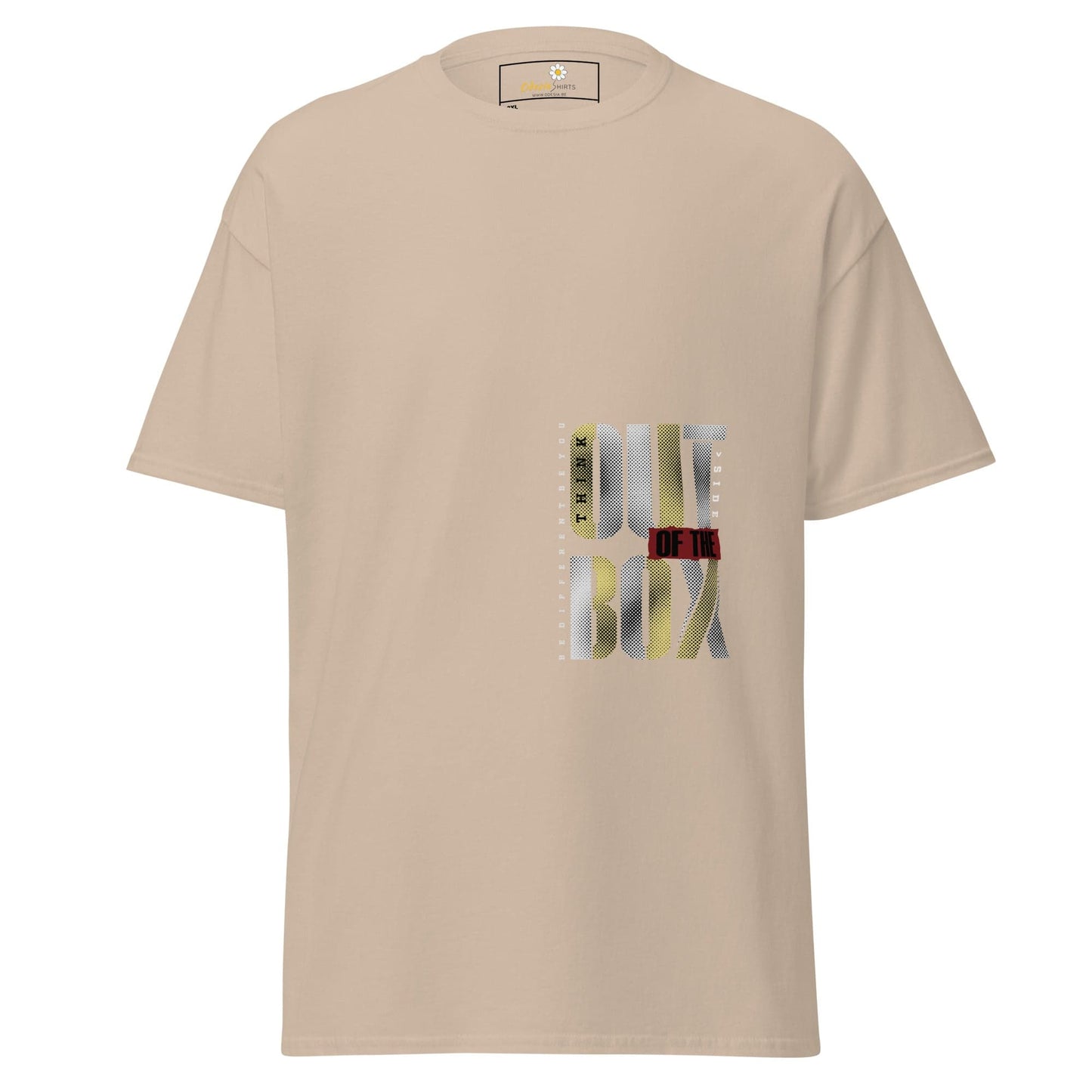 T-shirt Design Tee • Men / Women • [2xl-5xl] - Sand / 2xl