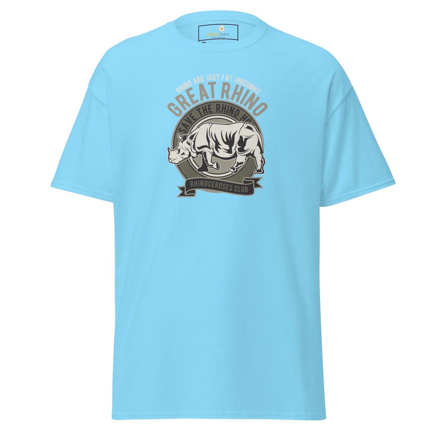 T-shirt Design Tee • Men / Women • [2xl-5xl] - Sky / 2xl