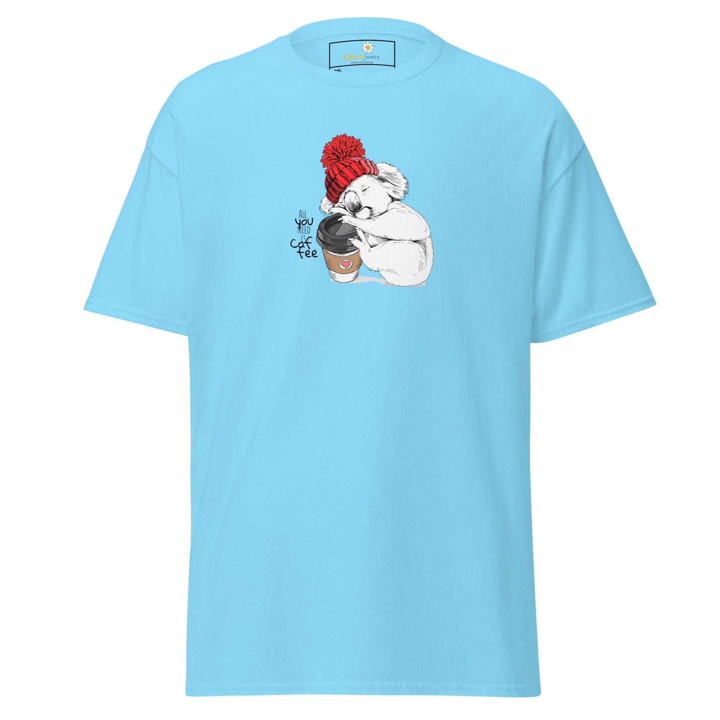 T-shirt Design Tee • Men / Women • [2xl-5xl] - Sky / 2xl