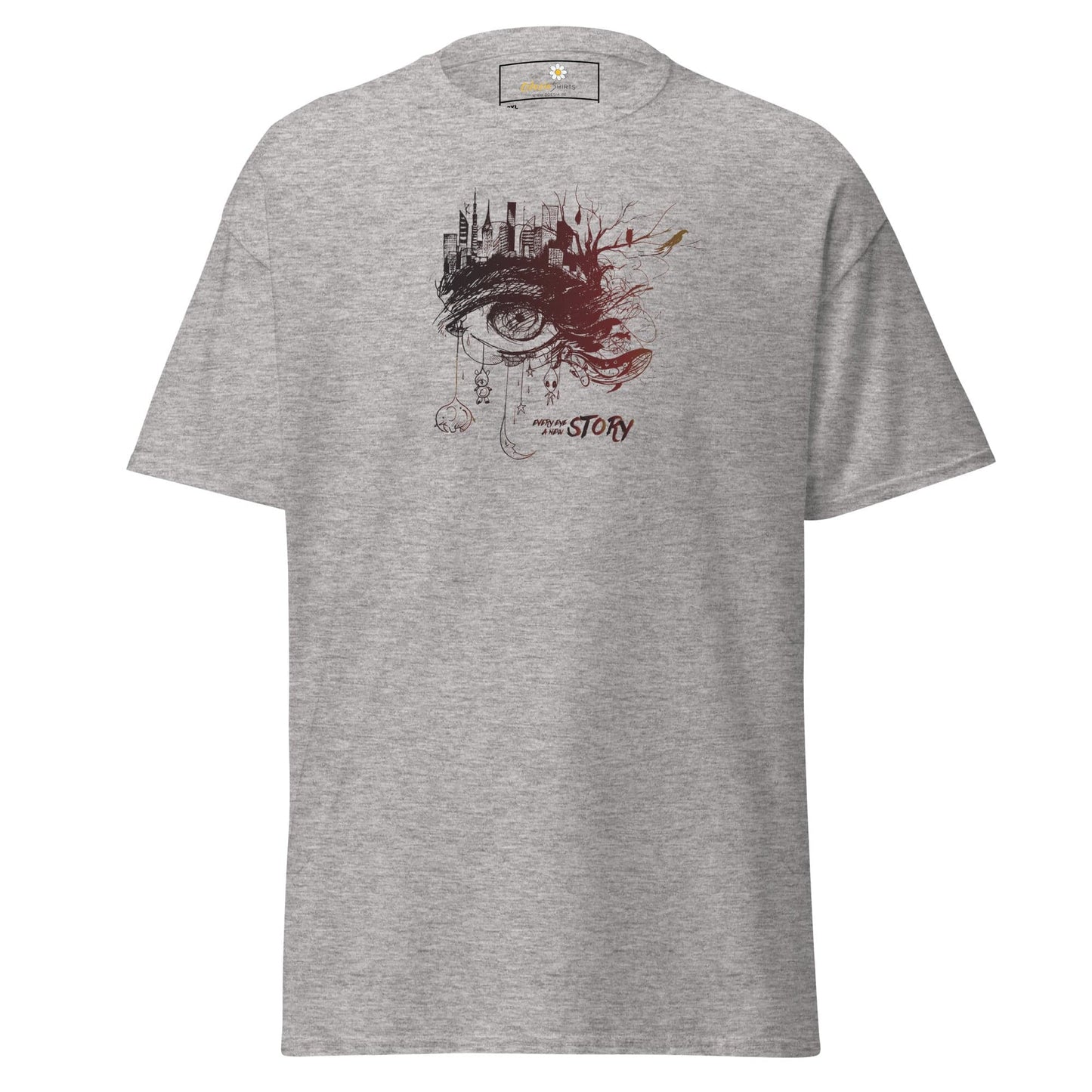 T-shirt Design Tee • Men / Women • [2xl-5xl] - Sport Grey / 2xl
